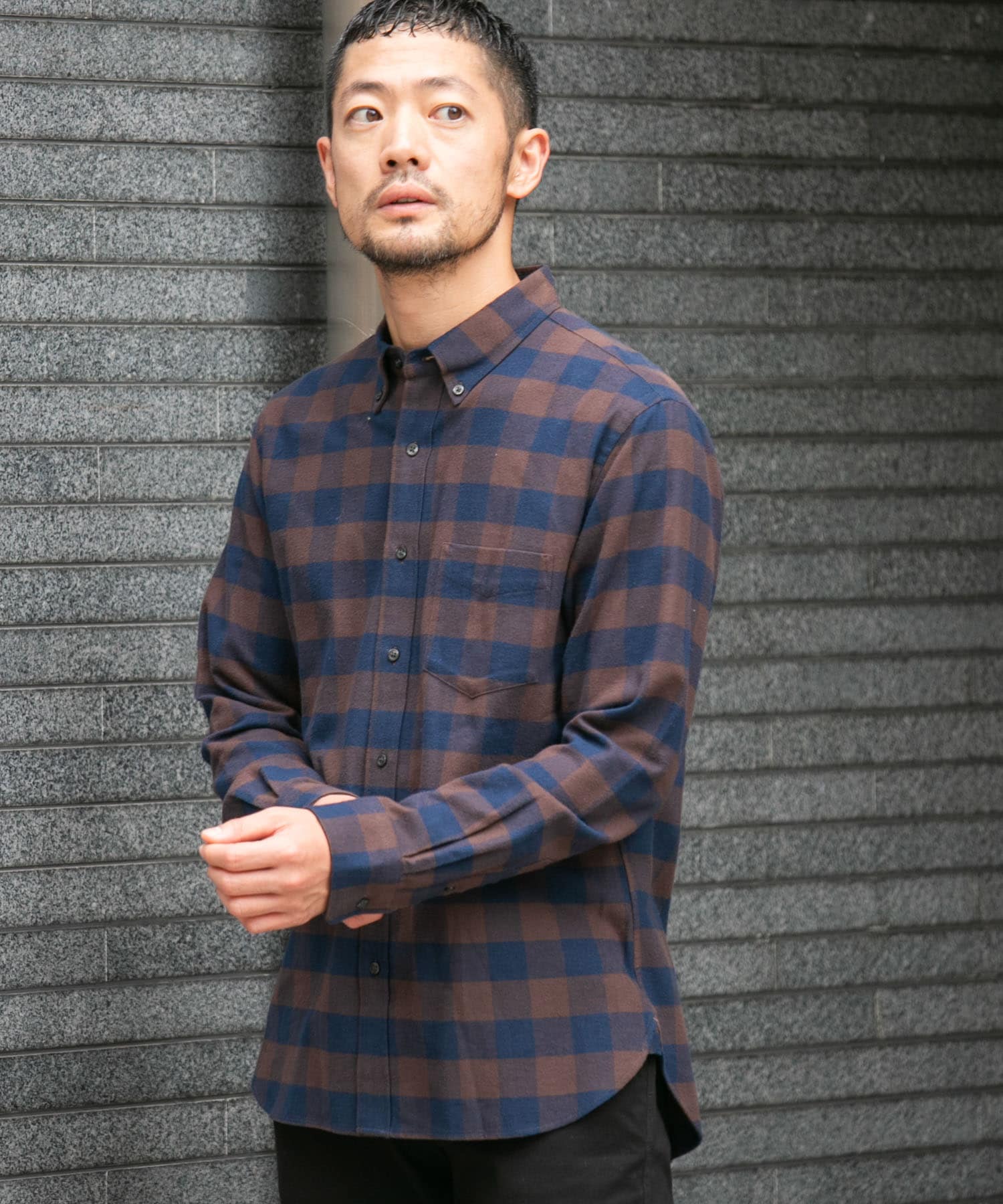 身長：173cm サイズ：L