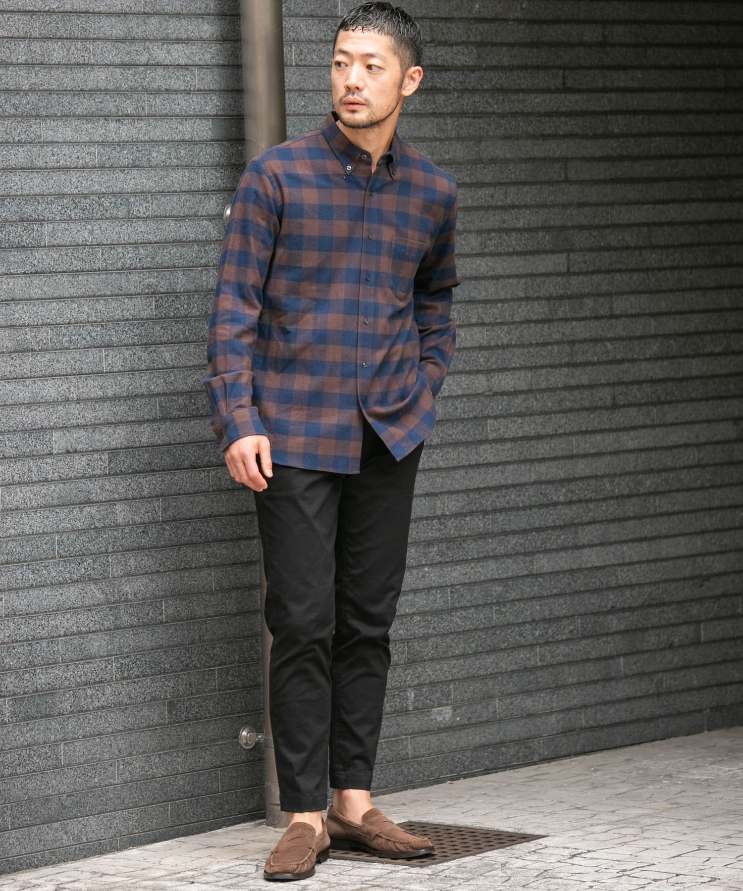 身長：173cm サイズ：L