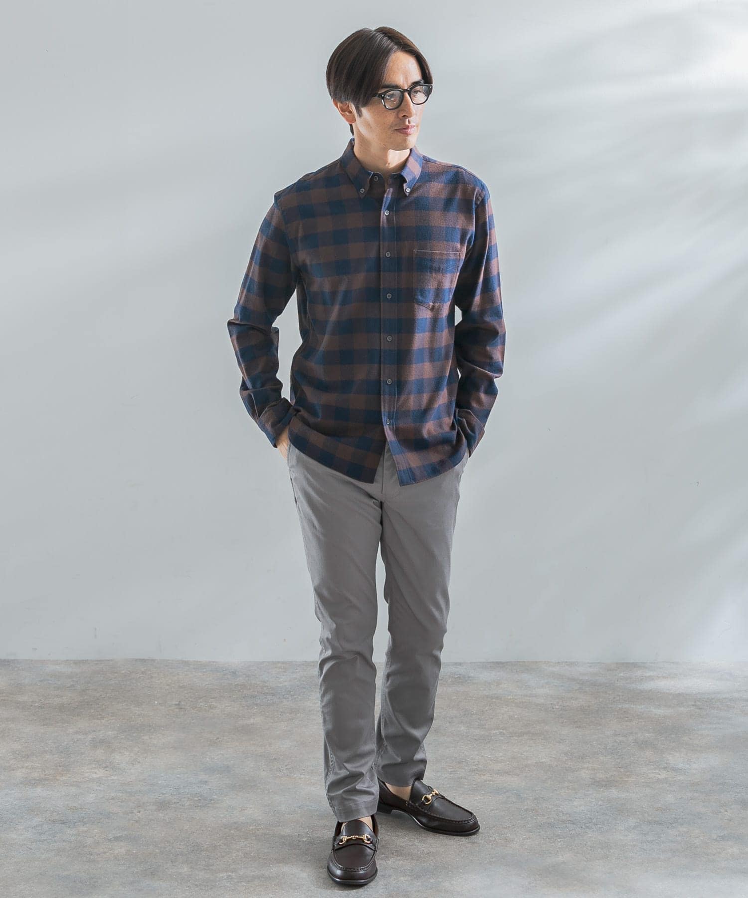 身長：180cm サイズ：L身長：172cm サイズ：M