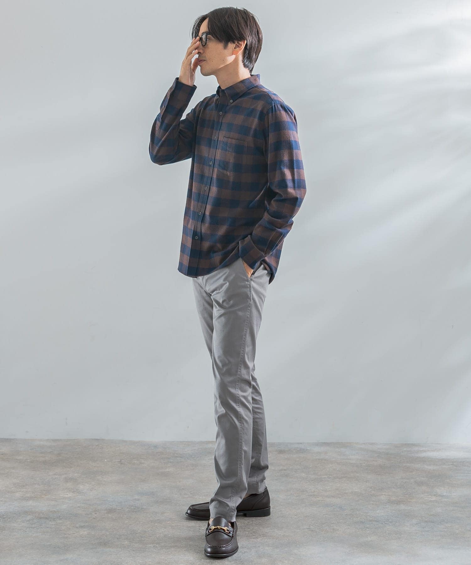 身長：180cm サイズ：L