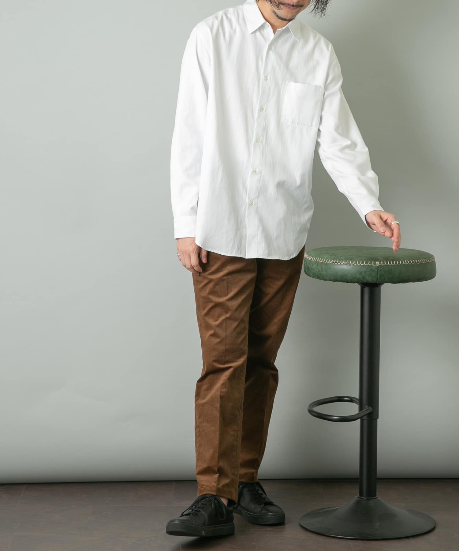 身長：177cm サイズ：L