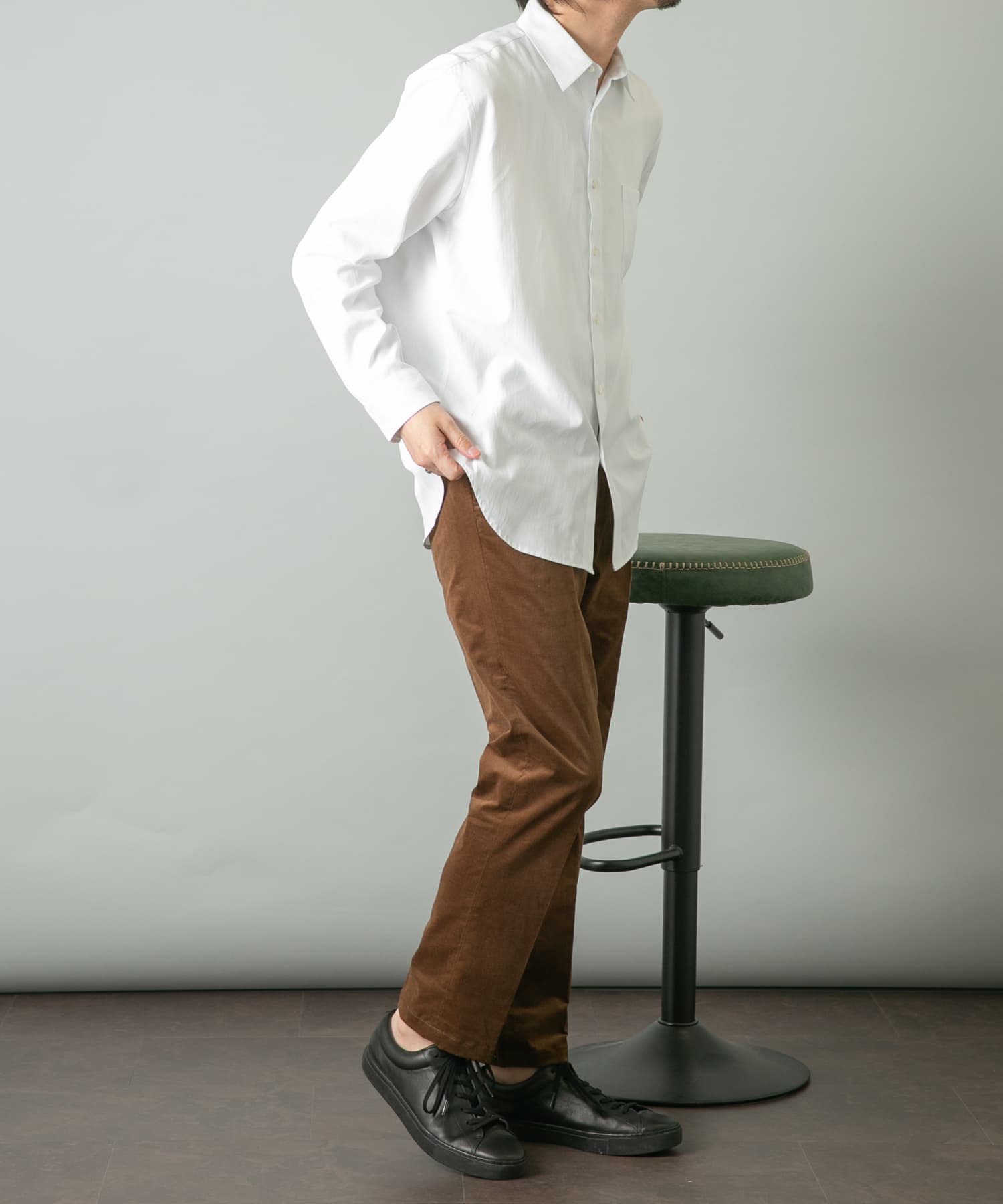 身長：177cm サイズ：L
