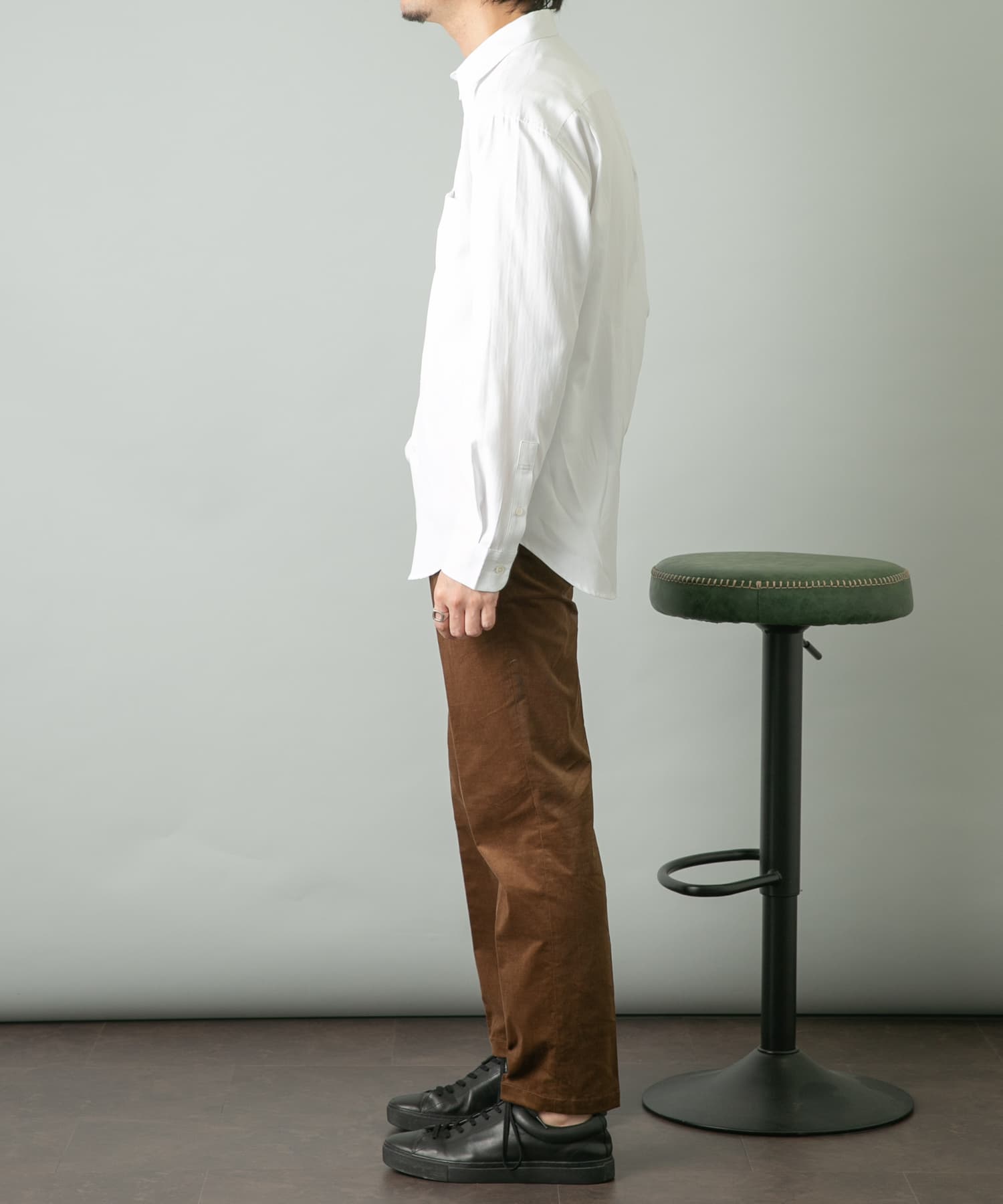 身長：177cm サイズ：L