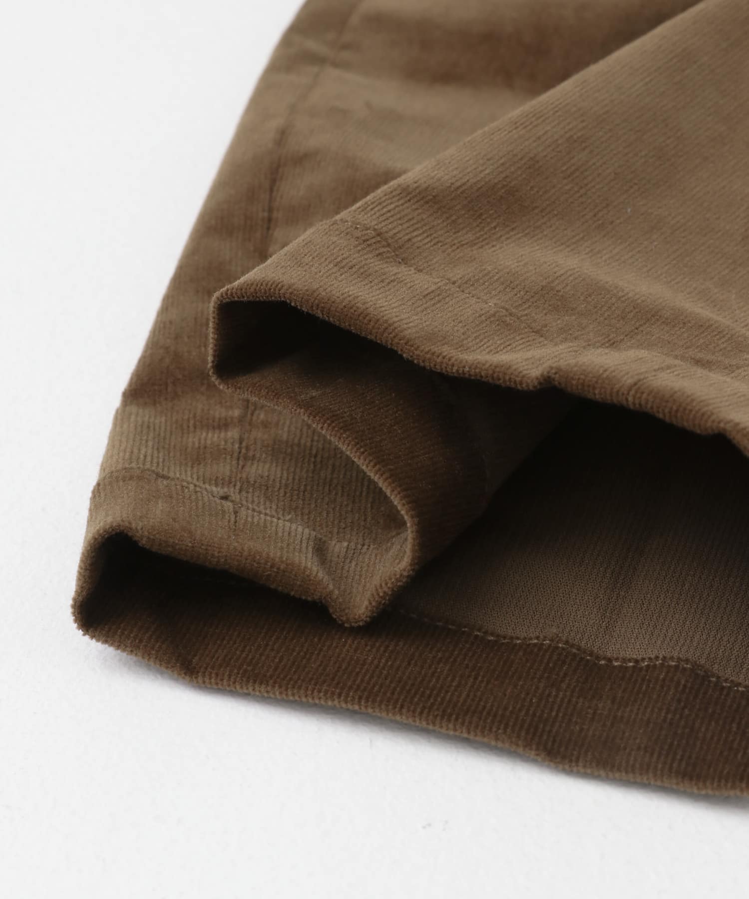 『セットアップ対応』『XLサイズあり』ストレッチコーデュロイスラックス BROWN S