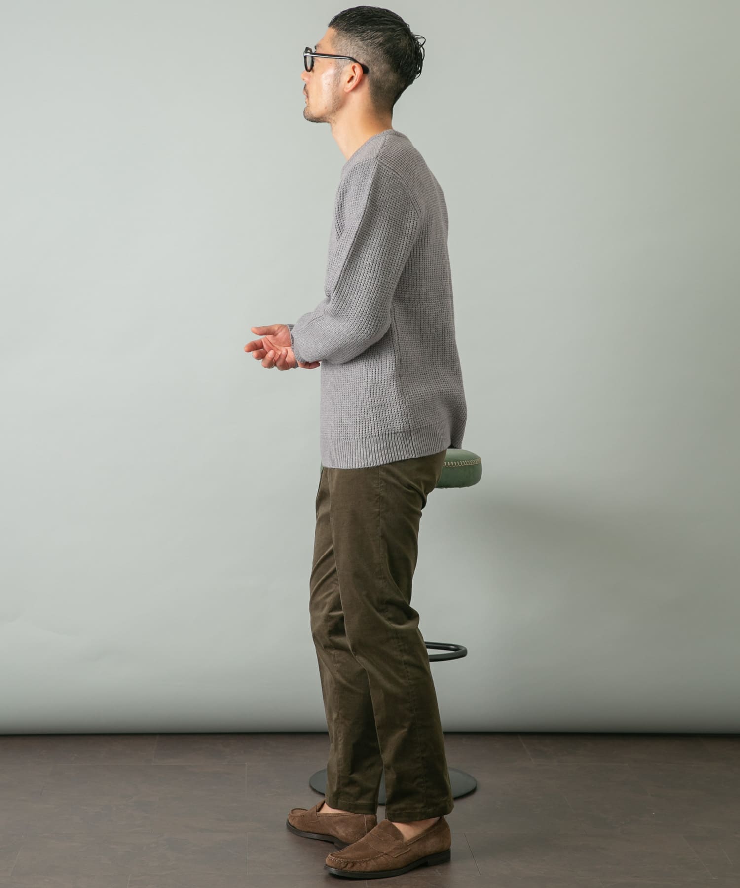 身長：173cm サイズ：L