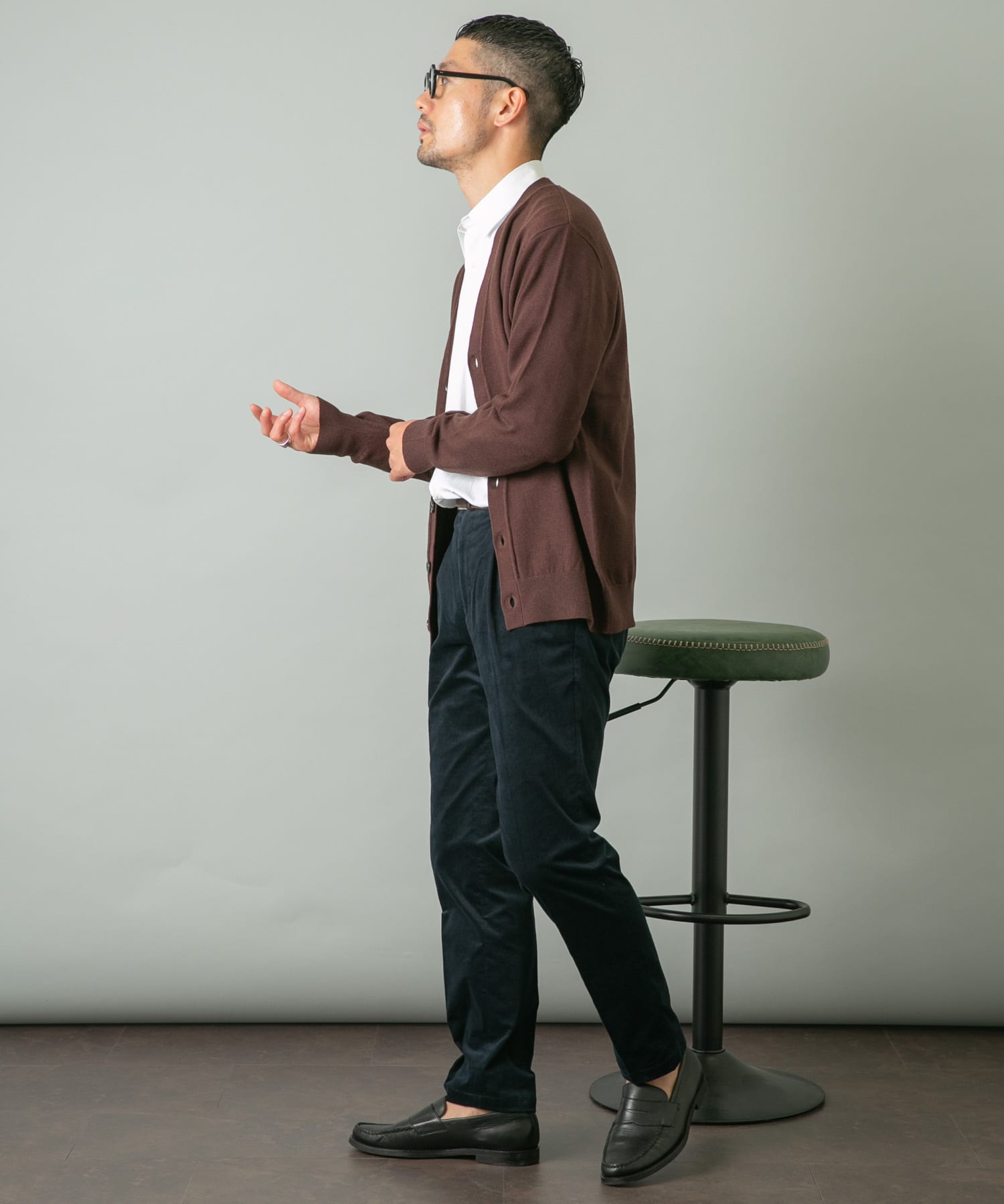 身長：173cm サイズ：L