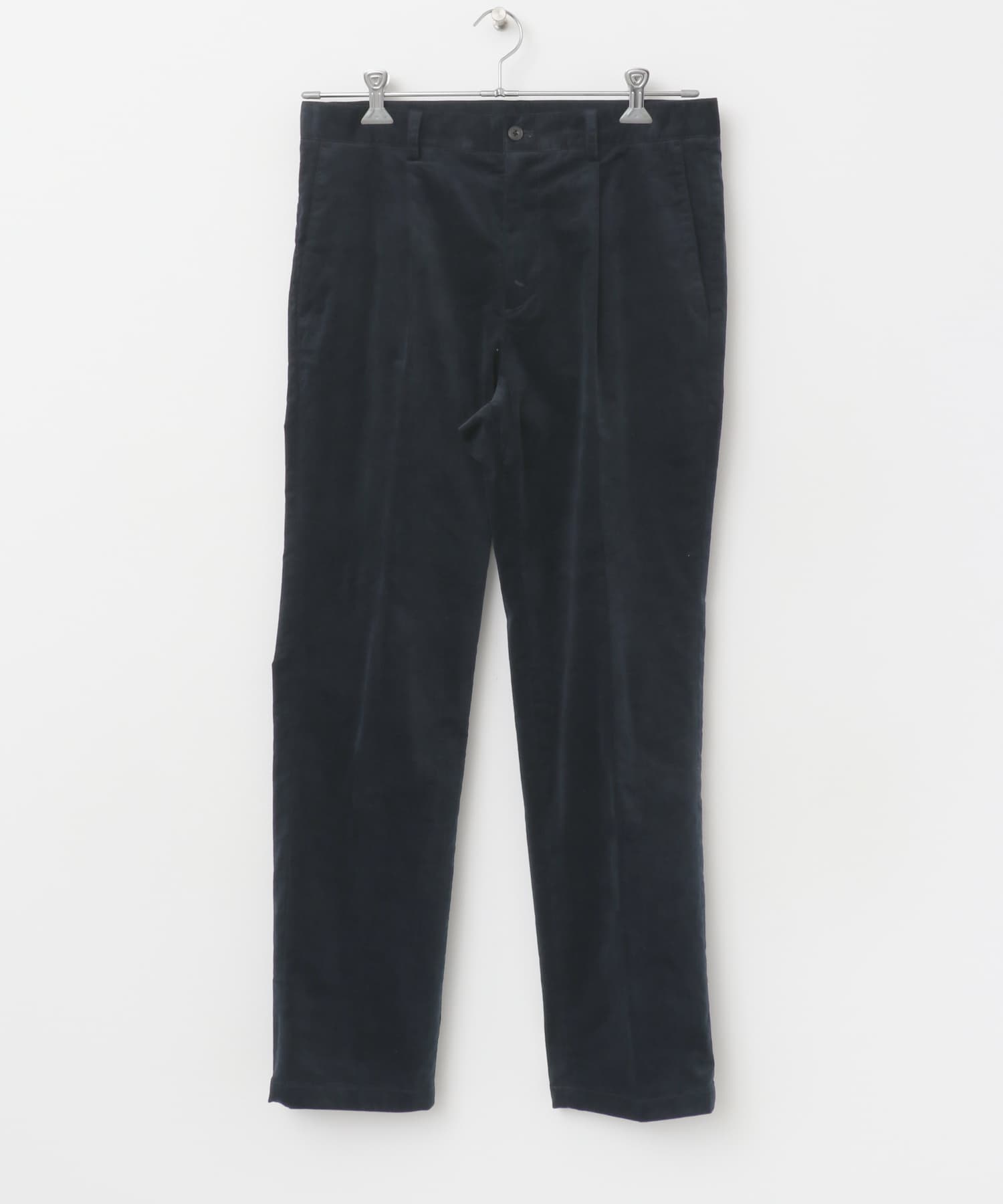 『セットアップ対応』『XLサイズあり』ストレッチコーデュロイスラックス NAVY S