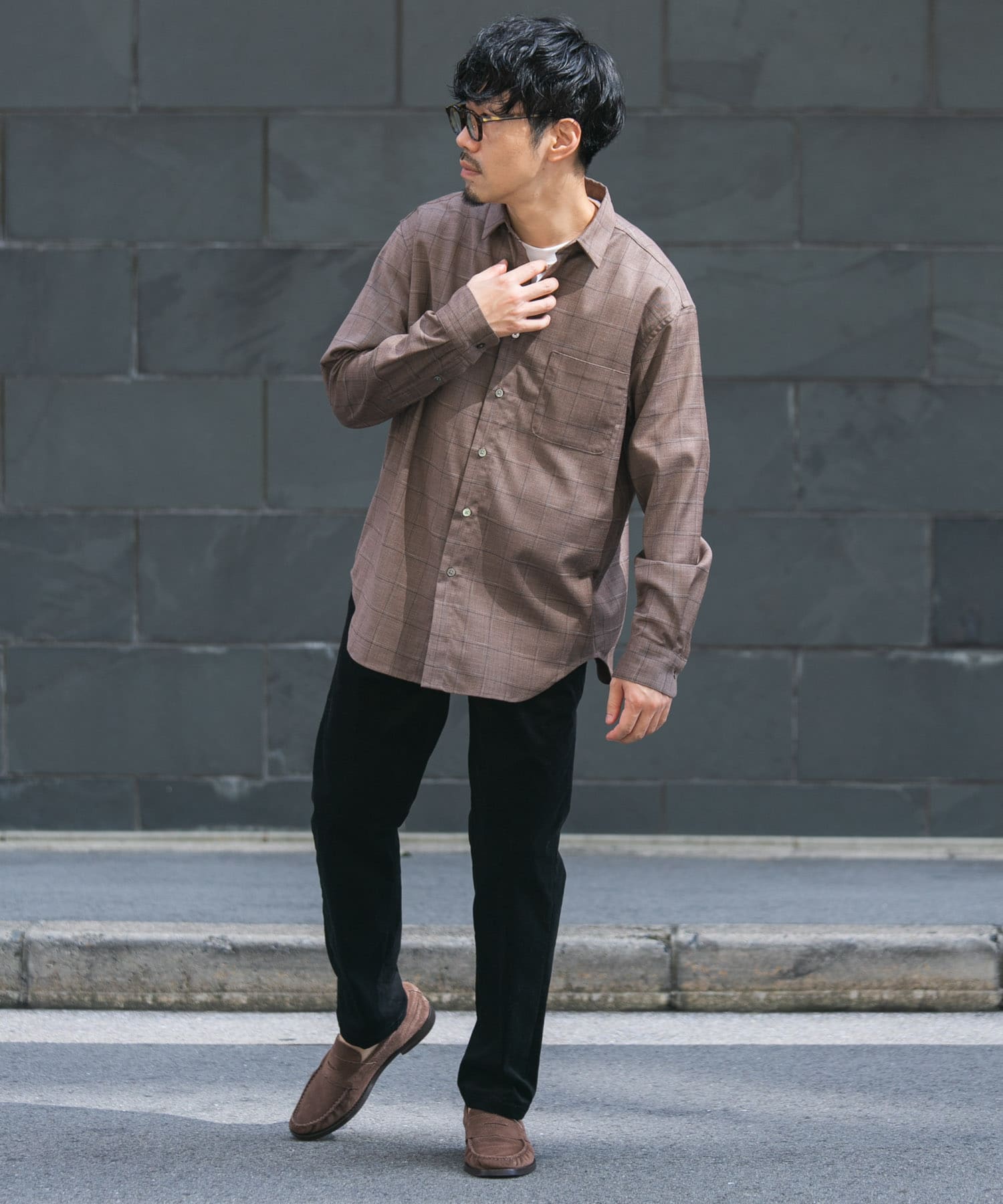 身長：172cm サイズ：L
