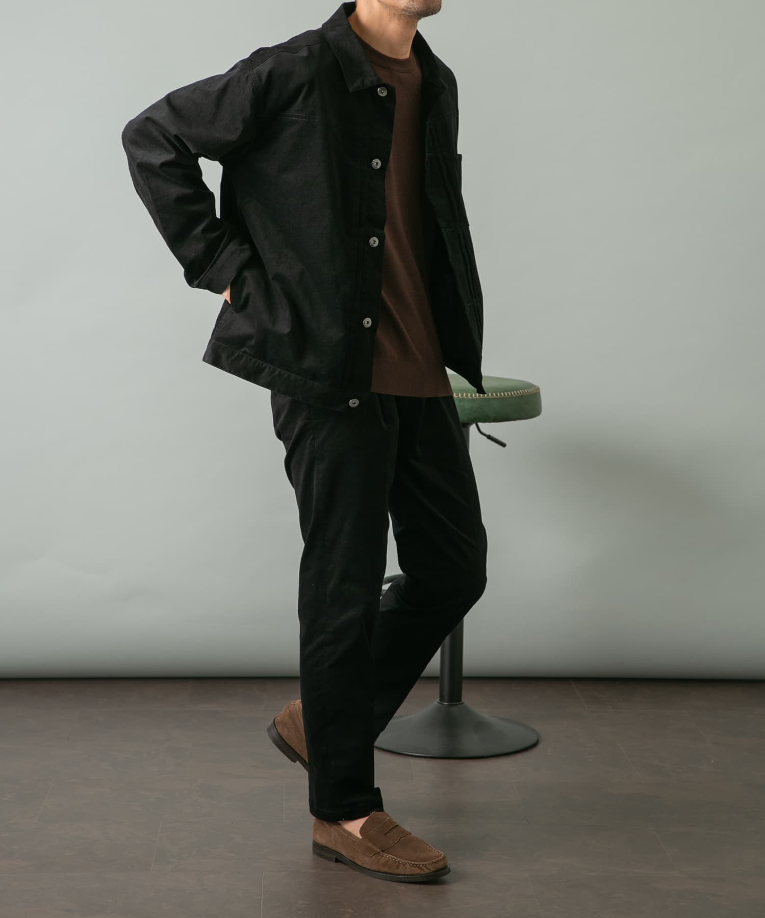 身長：173cm サイズ：L