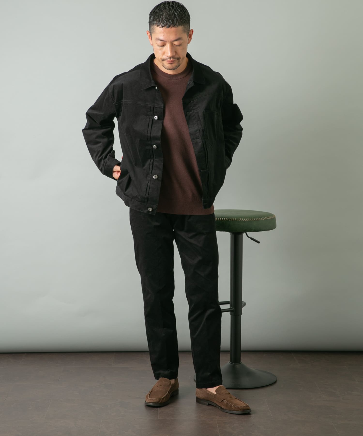 身長：173cm サイズ：L