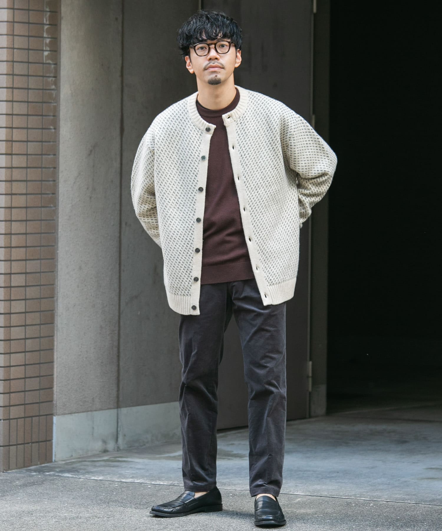 身長：172cm サイズ：L