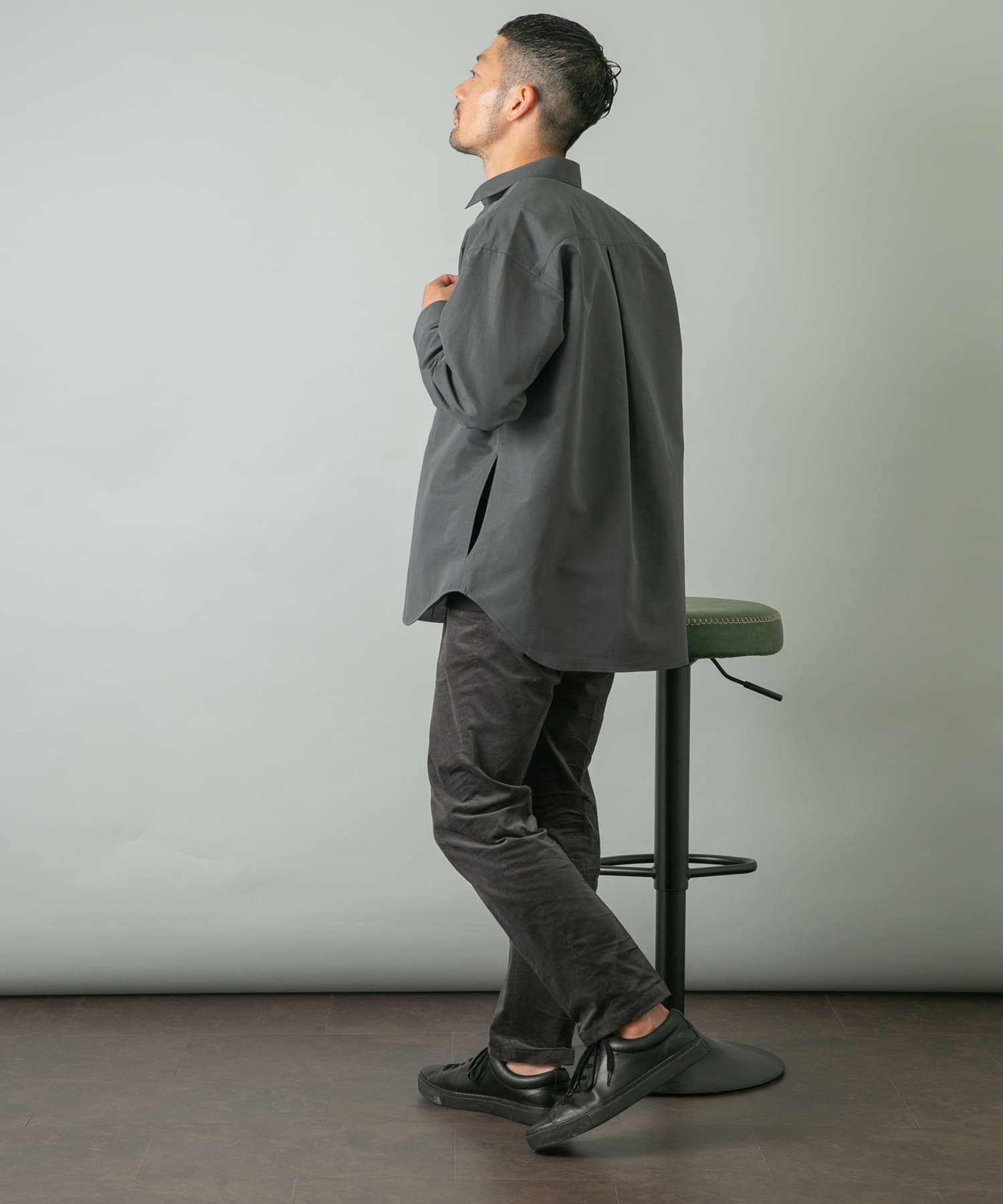 身長：173cm サイズ：L