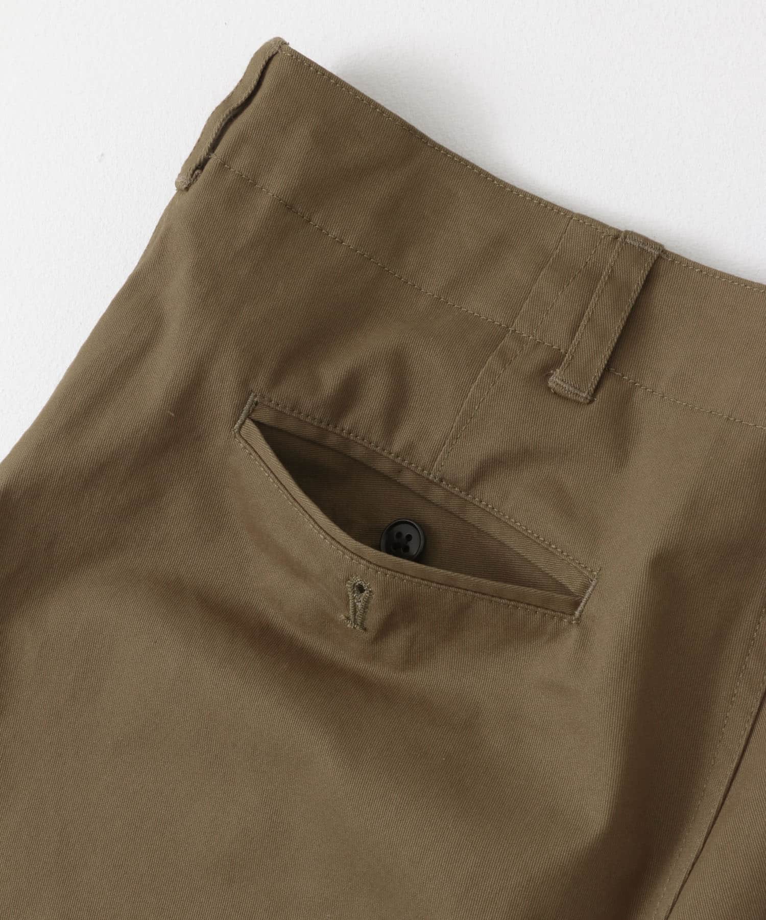 『XLサイズあり』起毛スリムストレッチテーパードチノパンツ BEIGE S