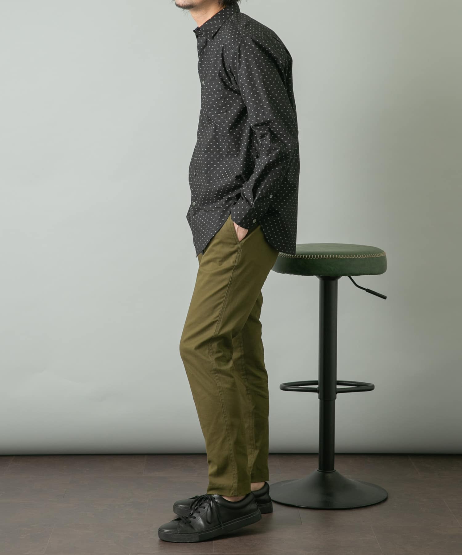 身長：177cm サイズ：L
