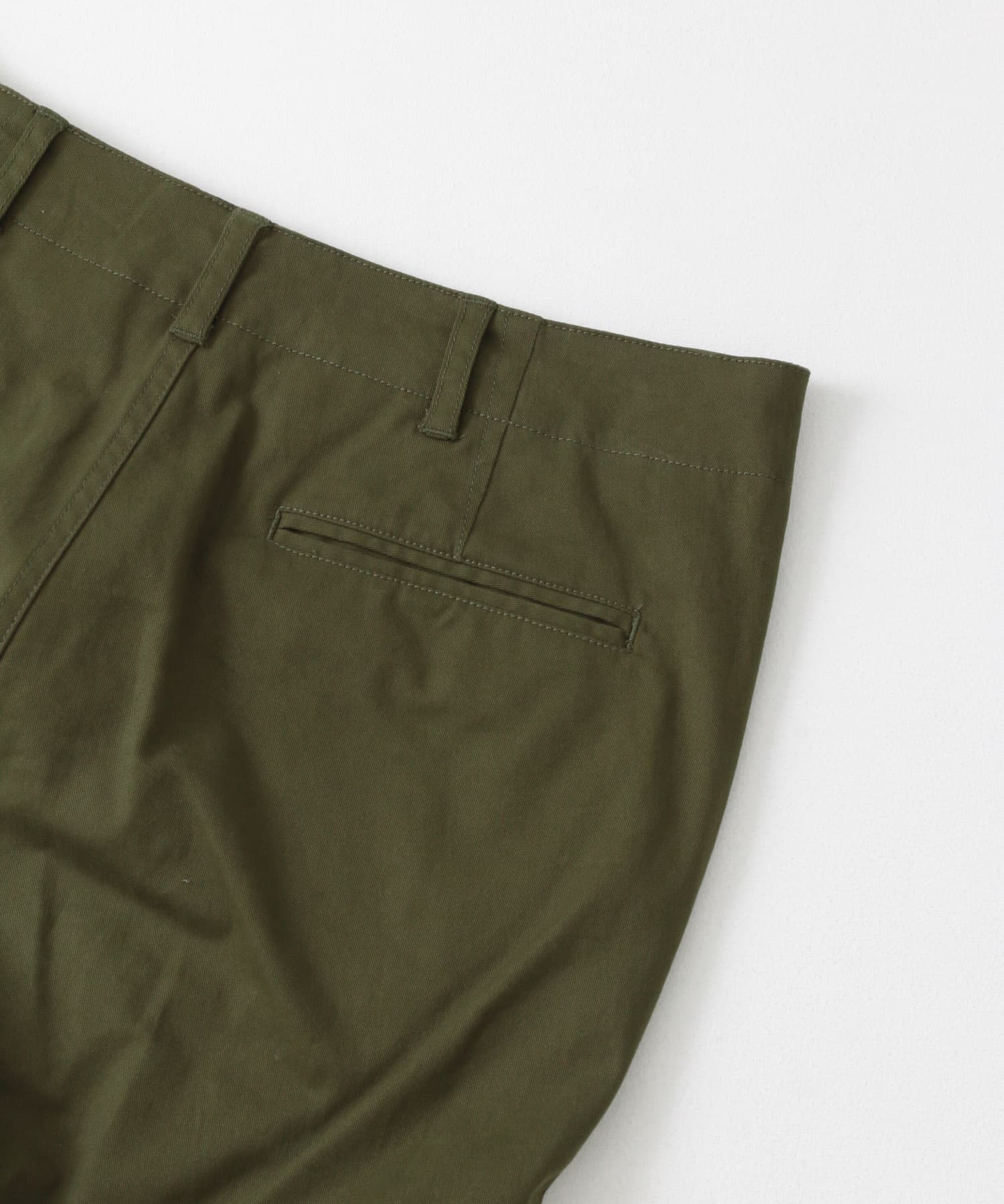 『XLサイズあり』起毛スリムストレッチテーパードチノパンツ KHAKI S