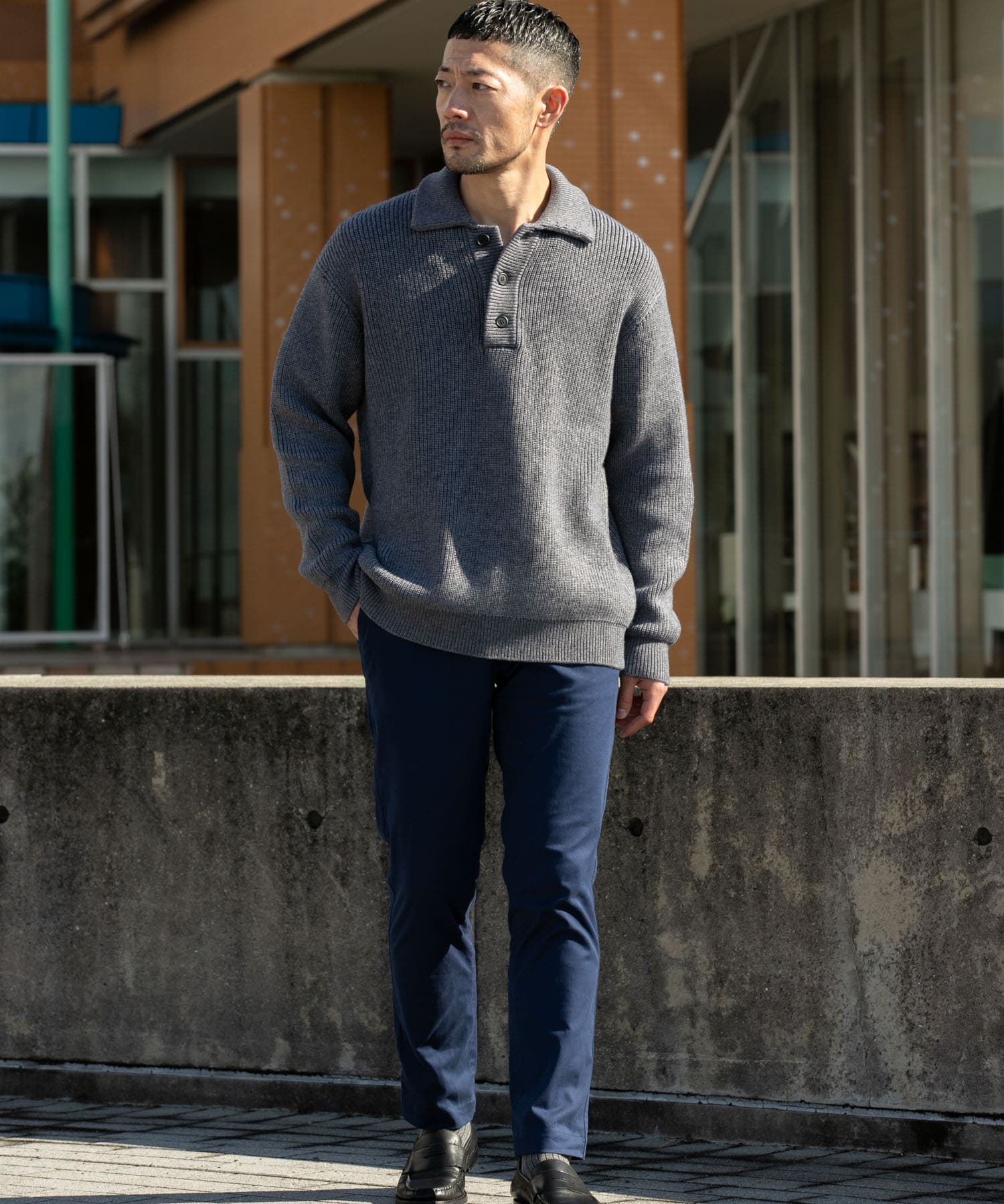身長：173cm サイズ：L