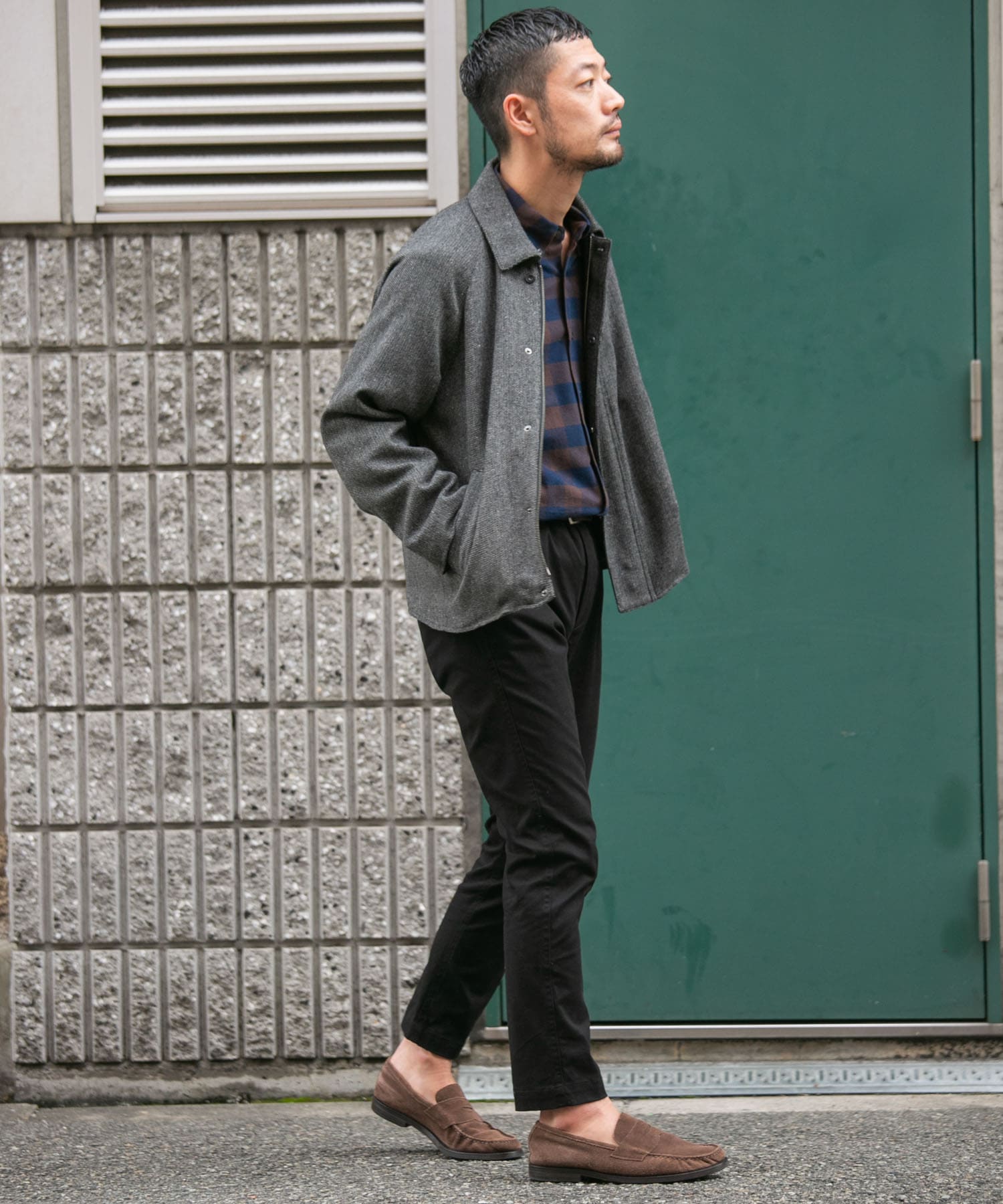 身長：173cm サイズ：L