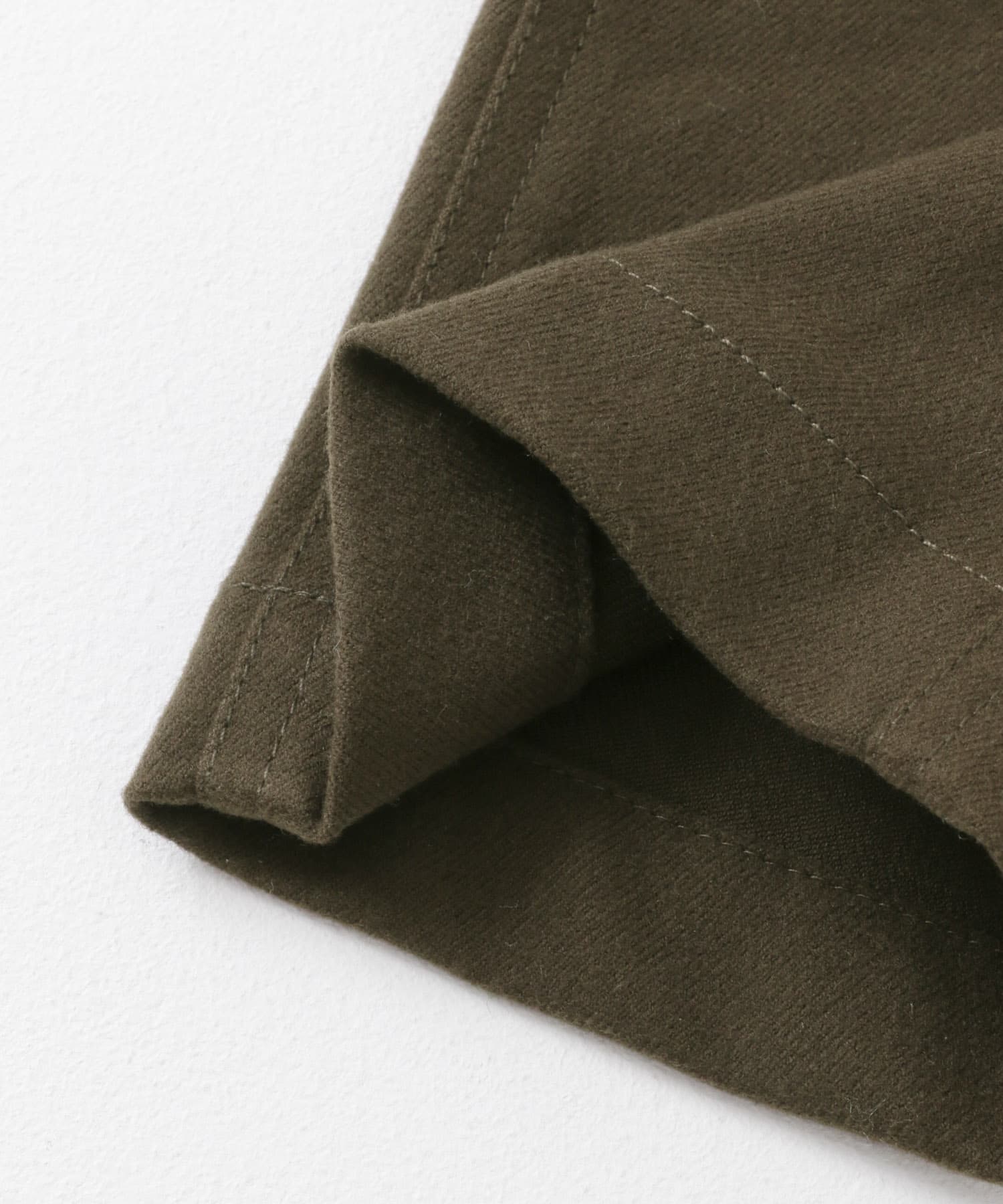 『WEB限定』『XLサイズあり』ウォームスリムストレッチテーパードパンツ KHAKI S