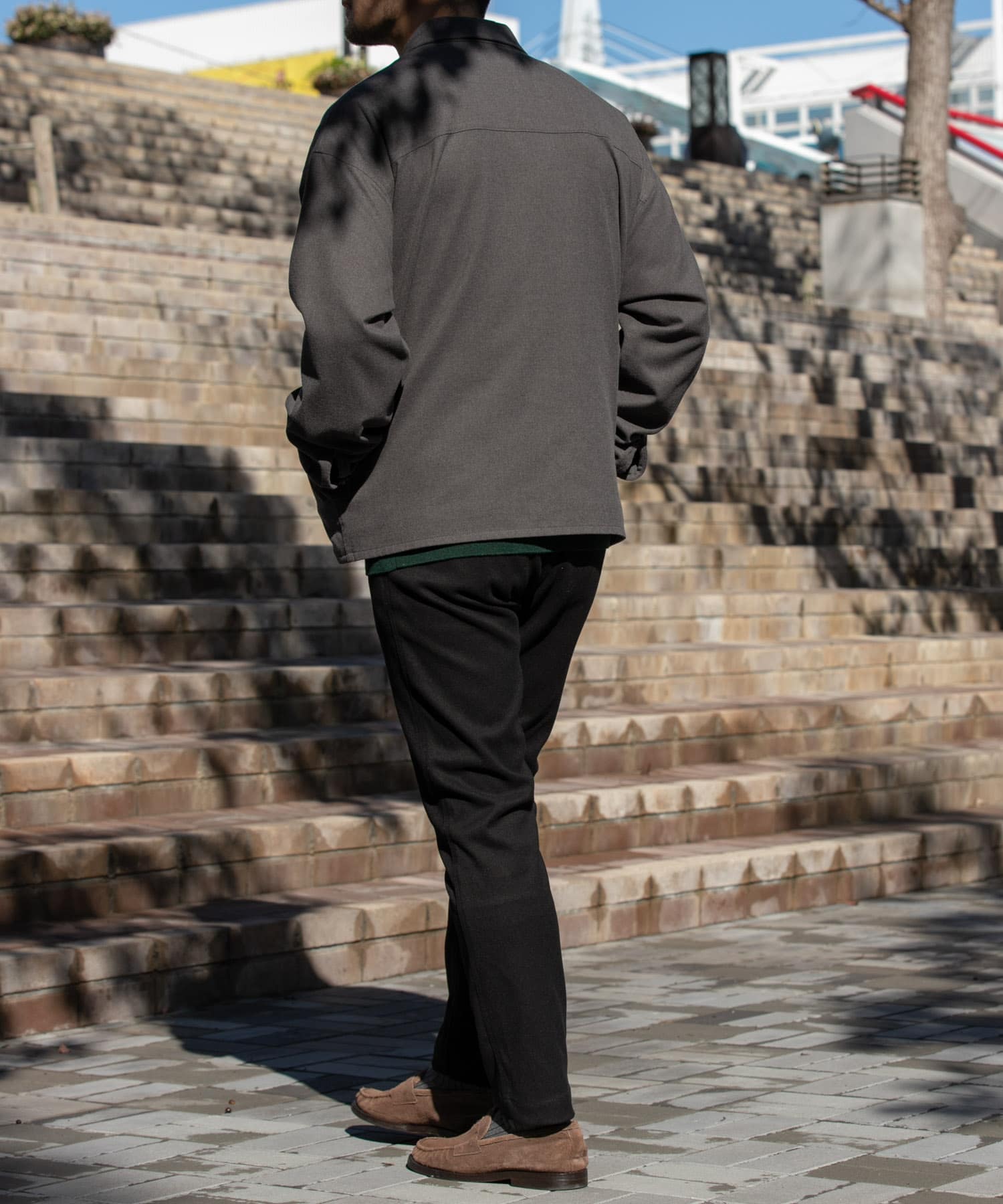 身長：173cm サイズ：L