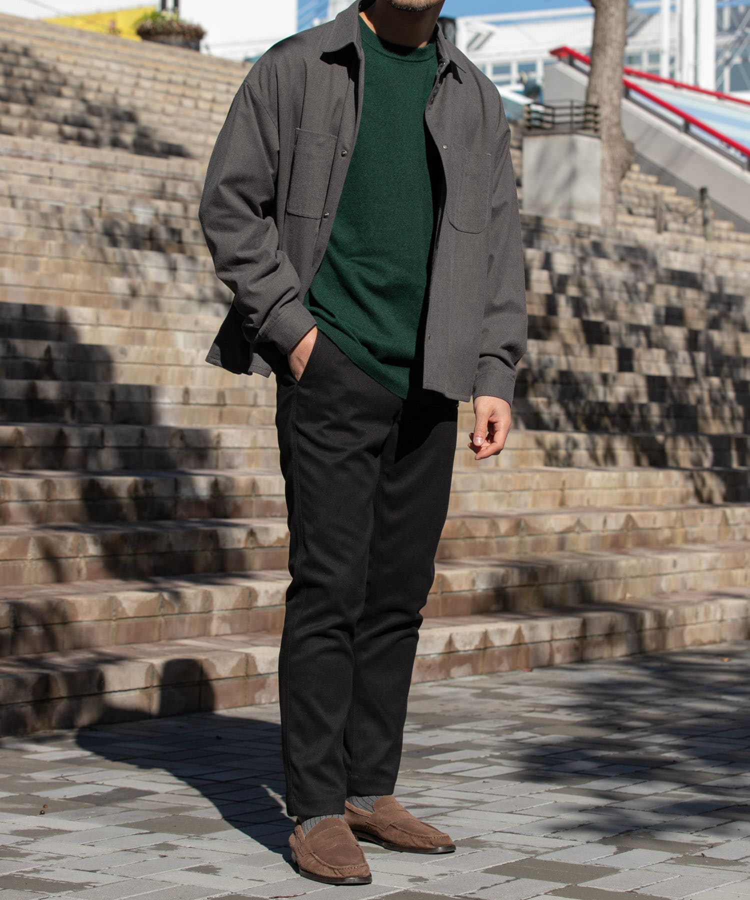 身長：173cm サイズ：L