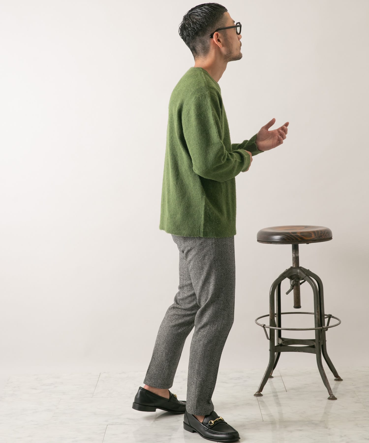 身長：173cm サイズ：L