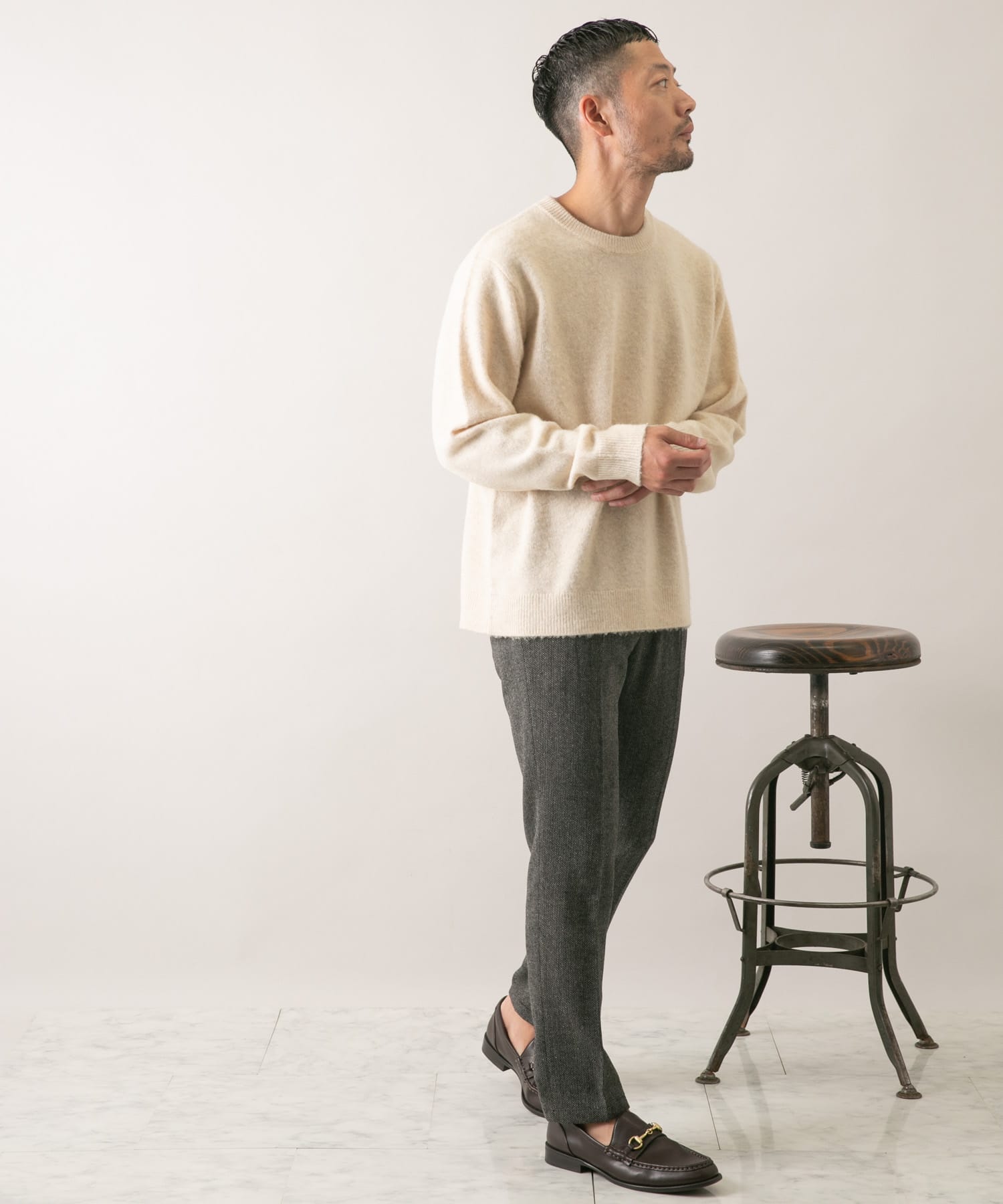 身長：173cm サイズ：L