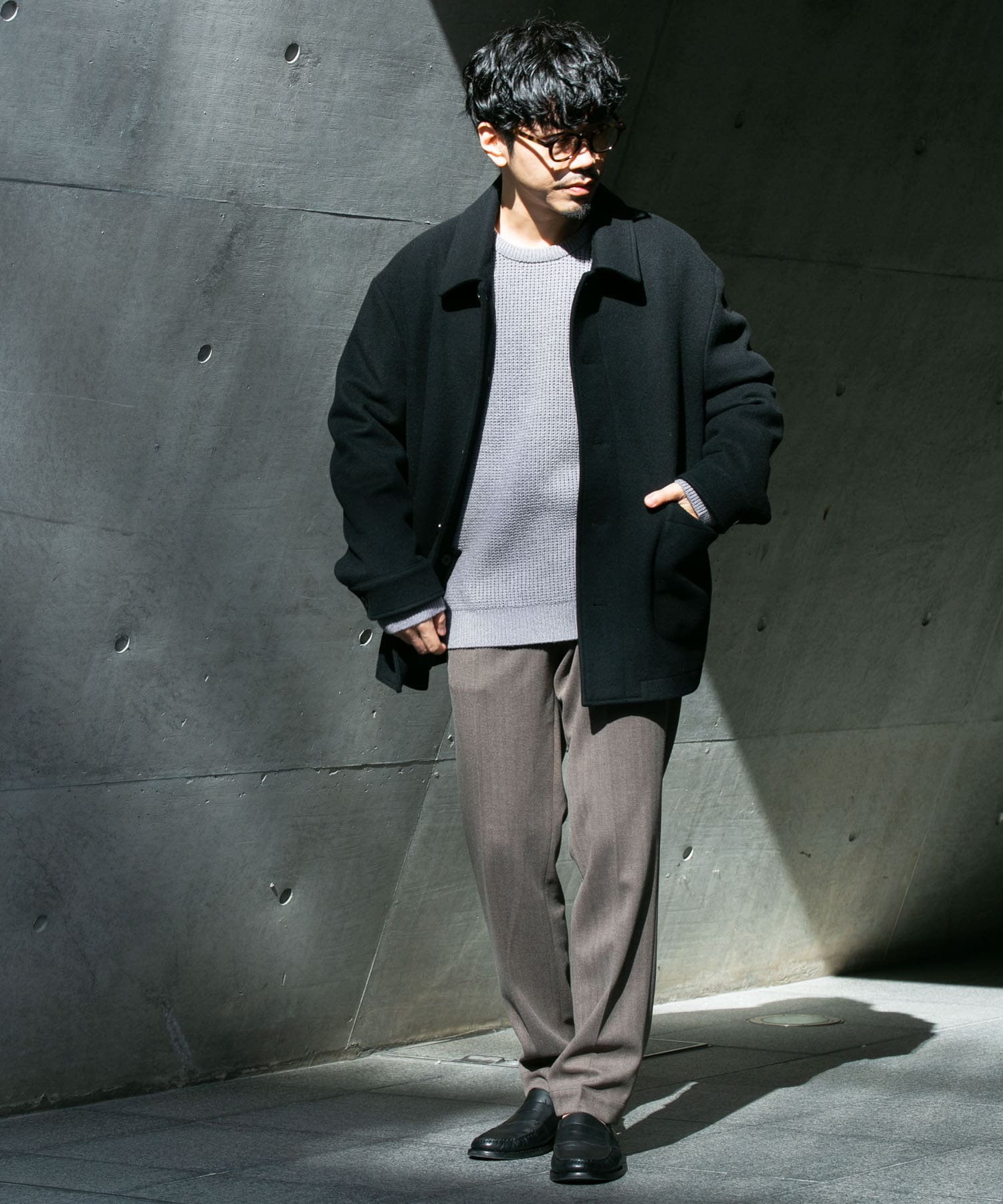 身長：172cm サイズ：L