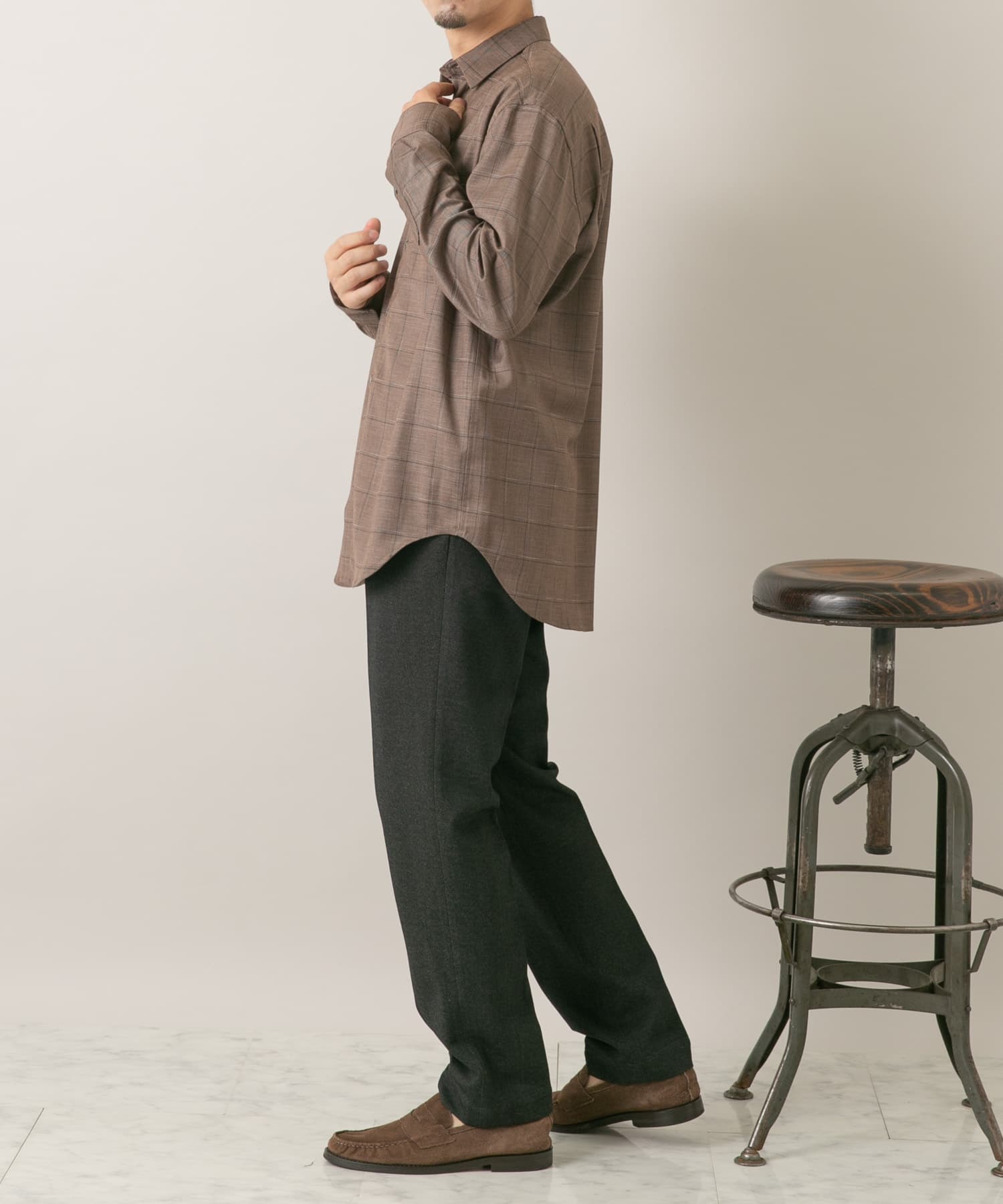 身長：172cm サイズ：L