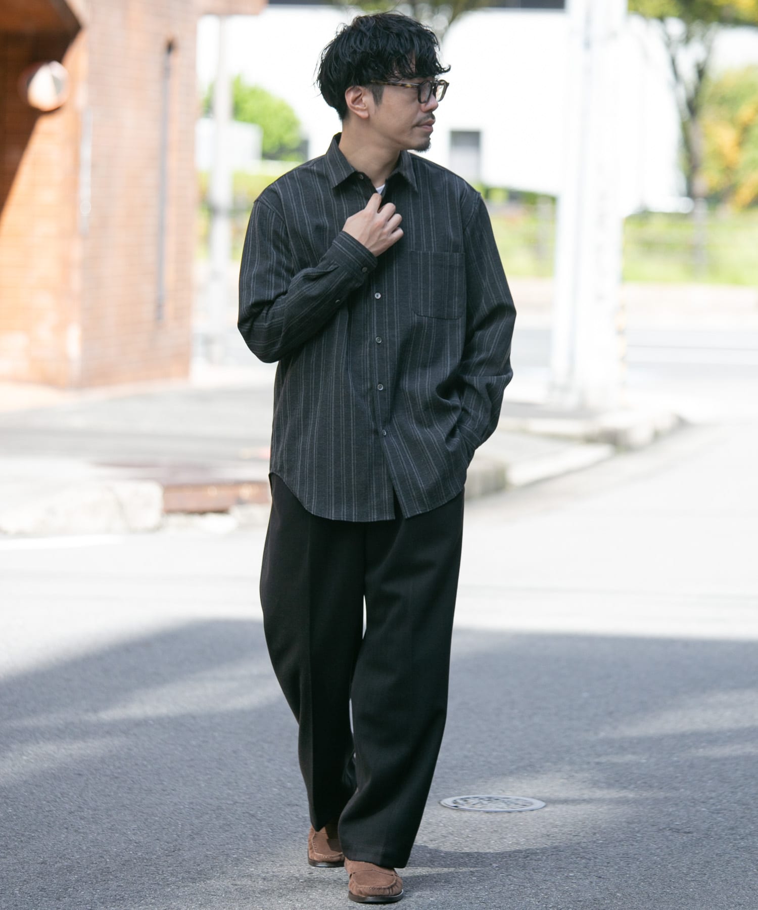 身長：172cm サイズ：L