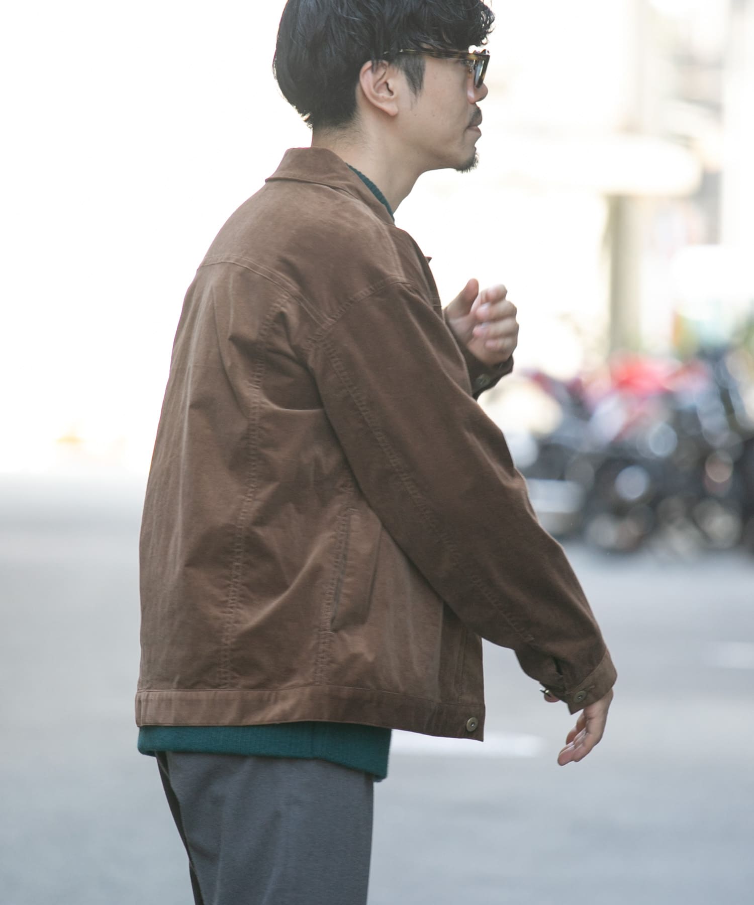 身長：172cm サイズ：L