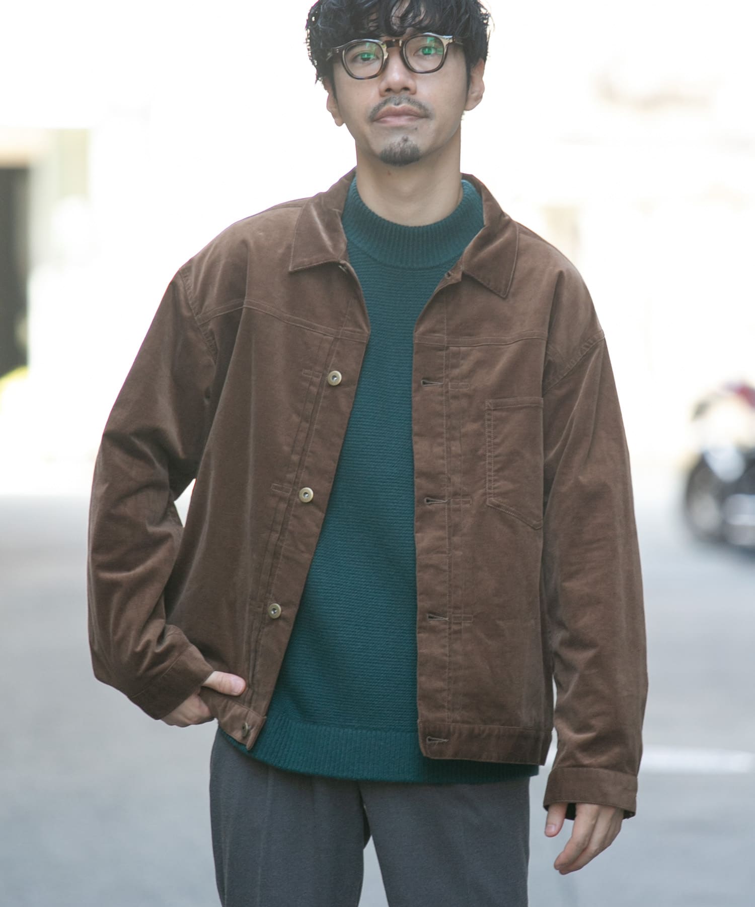 身長：172cm サイズ：L