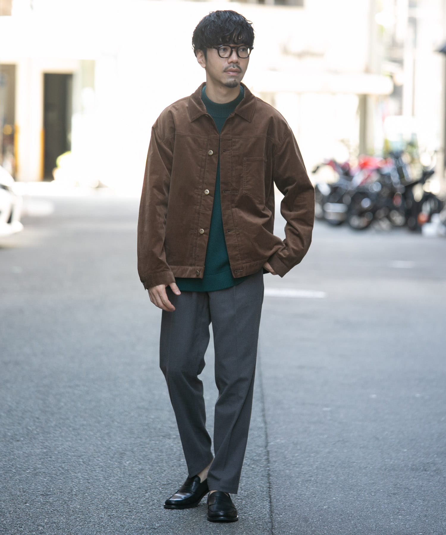 身長：172cm サイズ：L