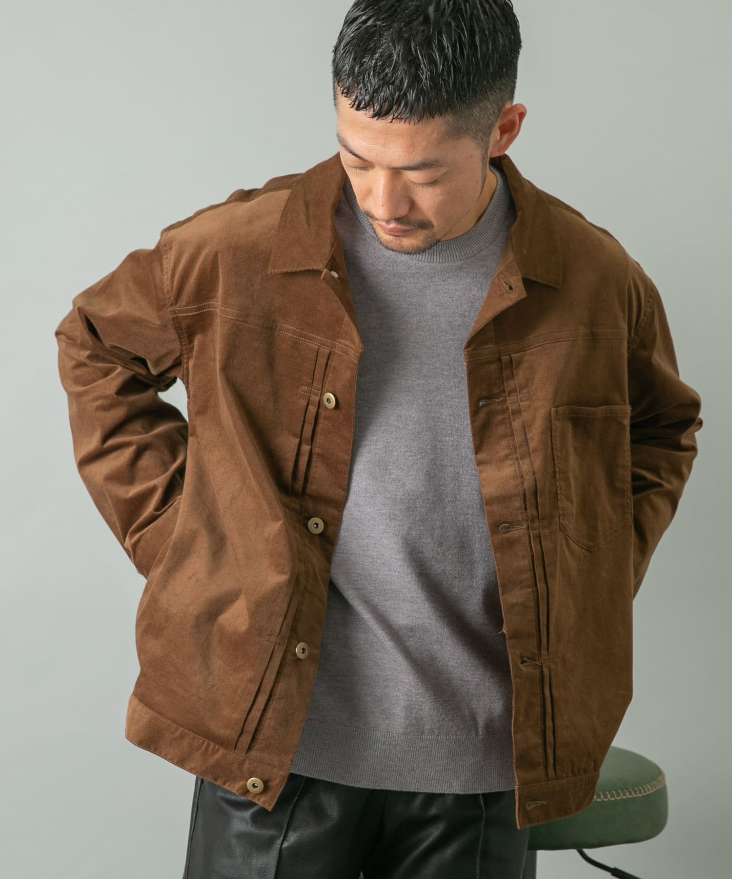 身長：173cm サイズ：L
