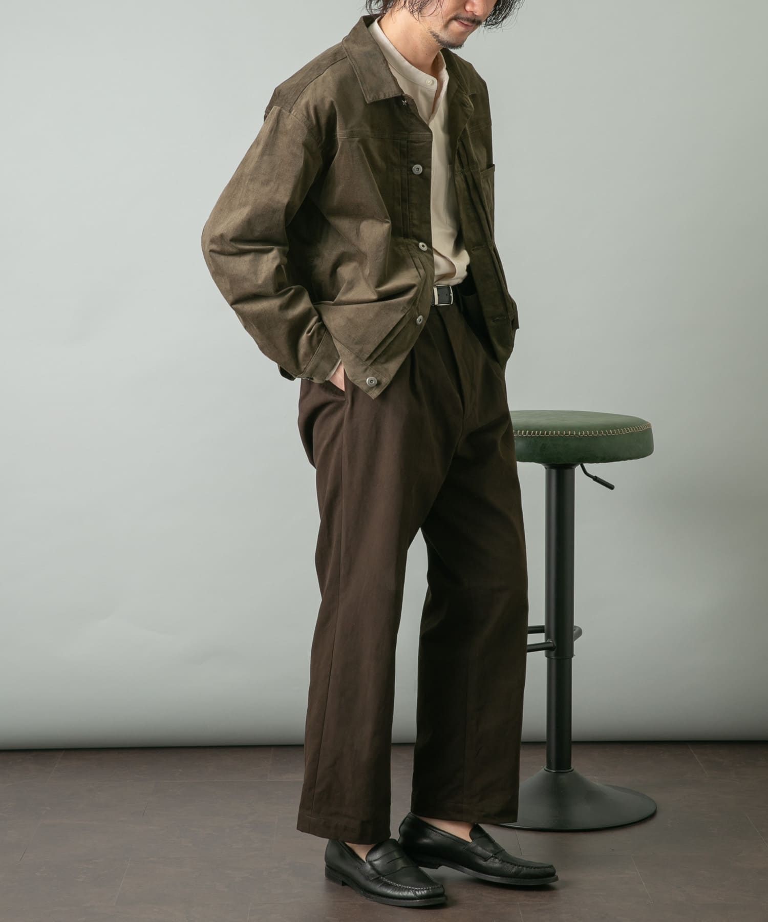 身長：177cm サイズ：L