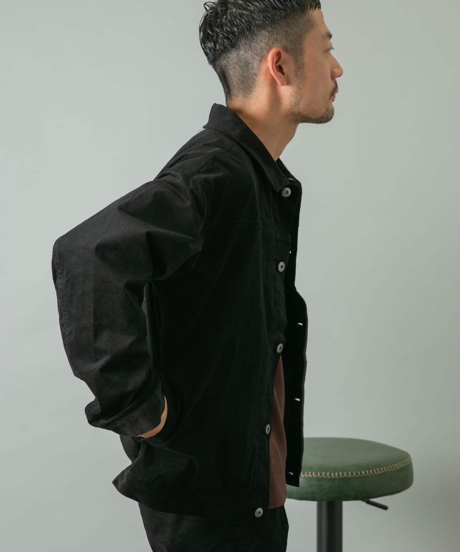 身長：173cm サイズ：L