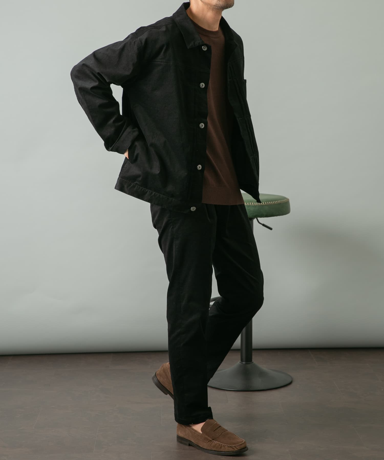 身長：173cm サイズ：L
