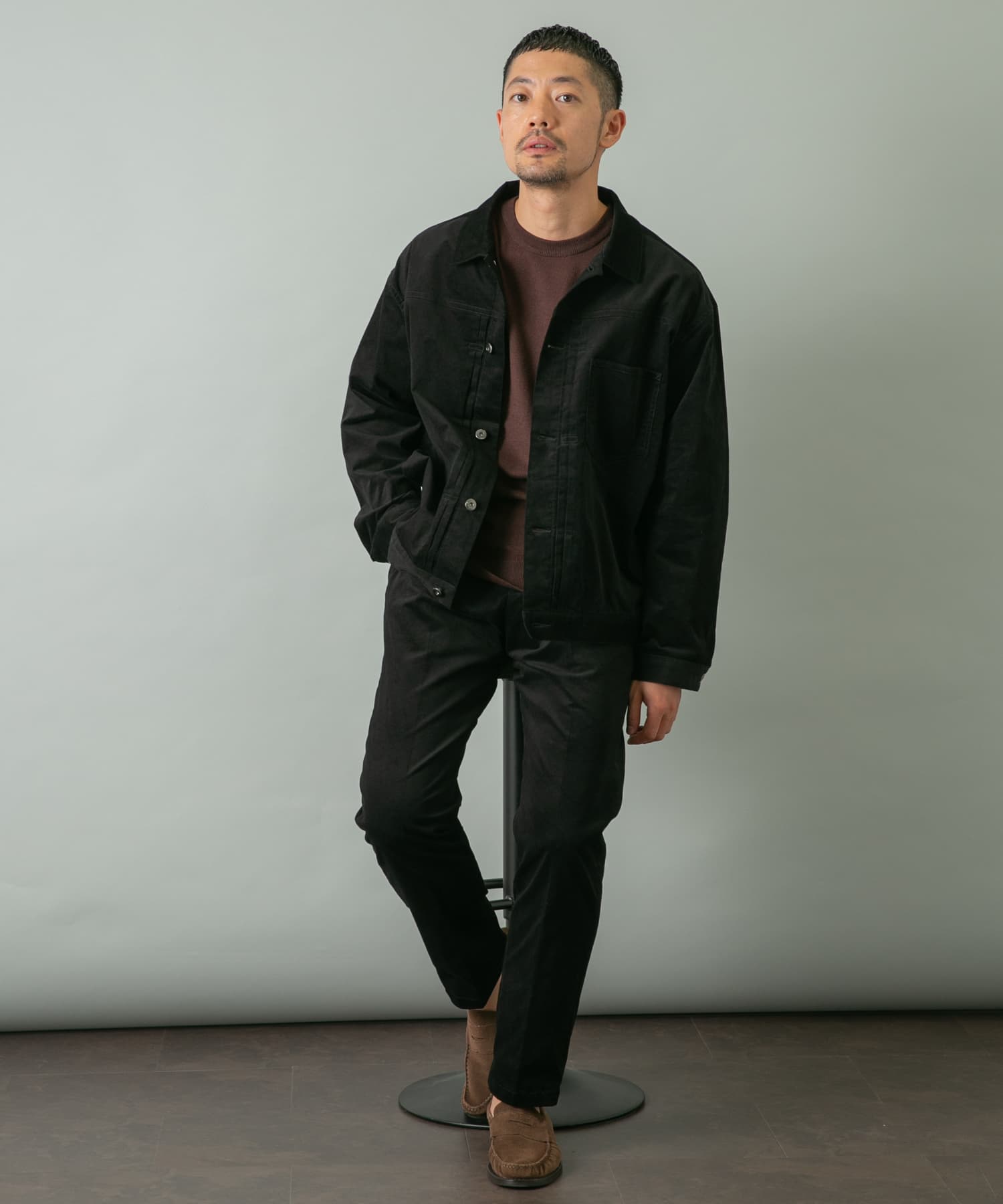 身長：173cm サイズ：L