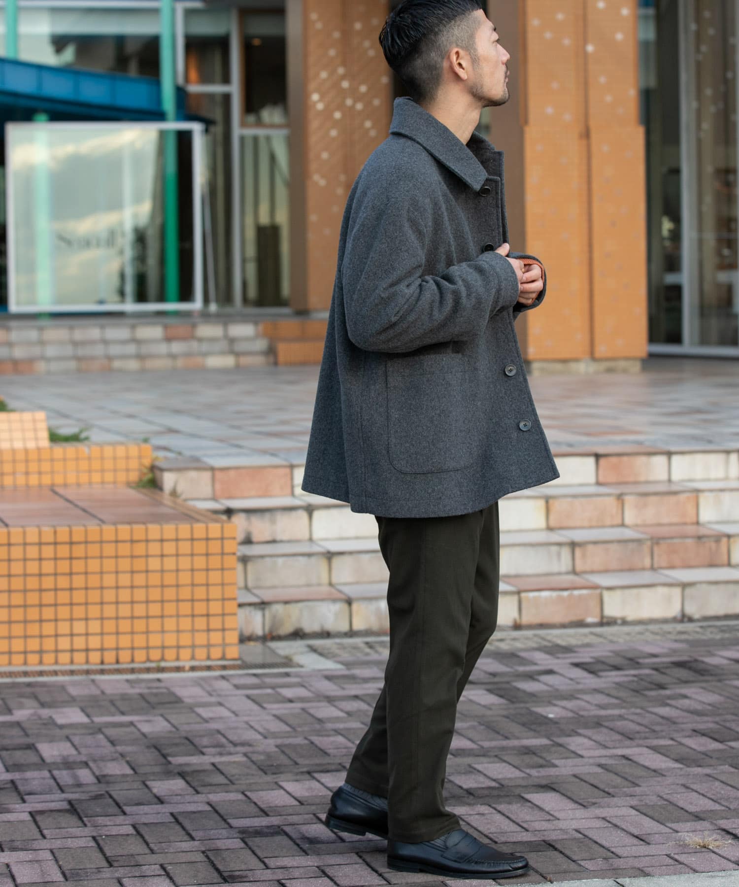身長：173cm サイズ：L