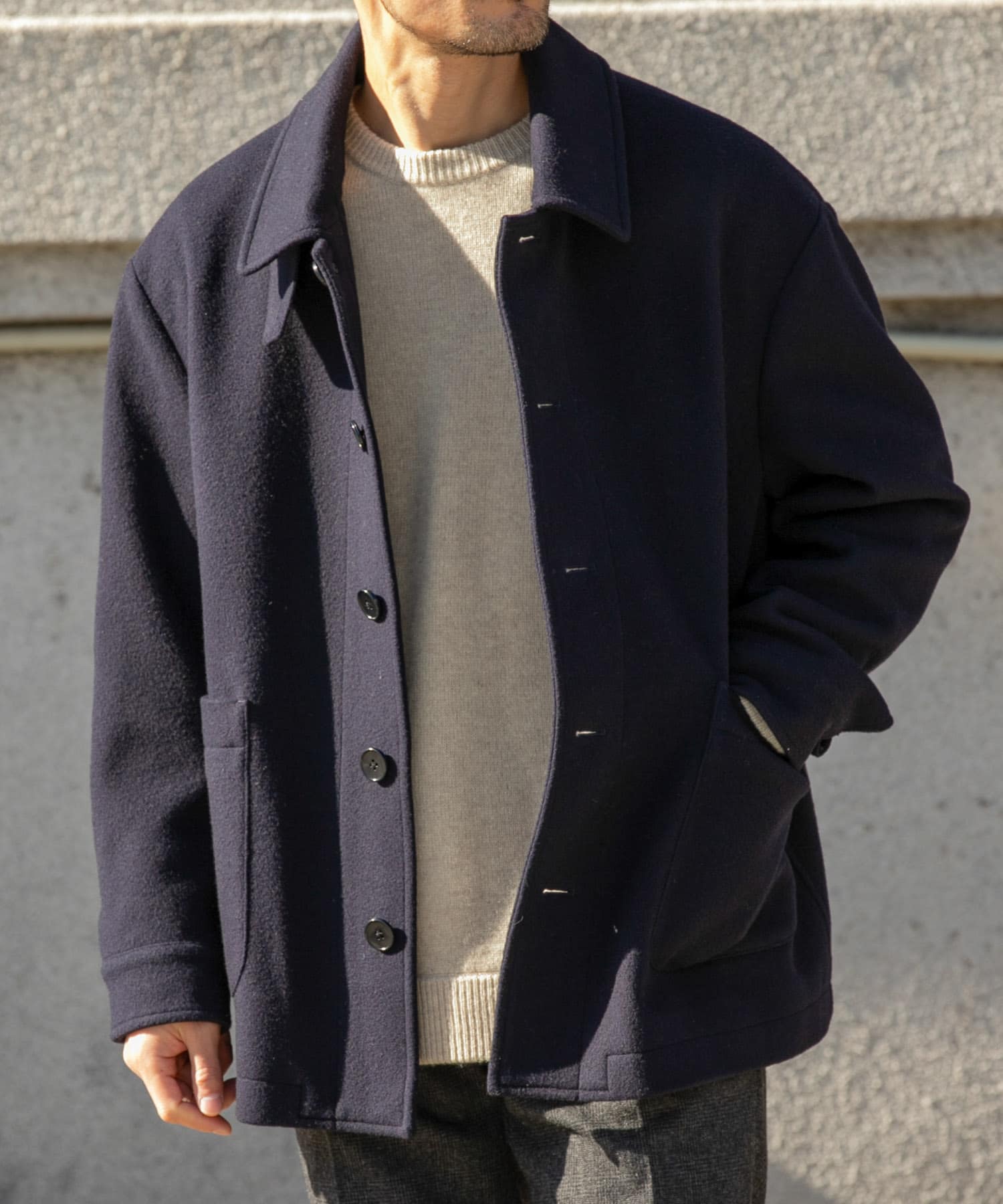 身長：173cm サイズ：L