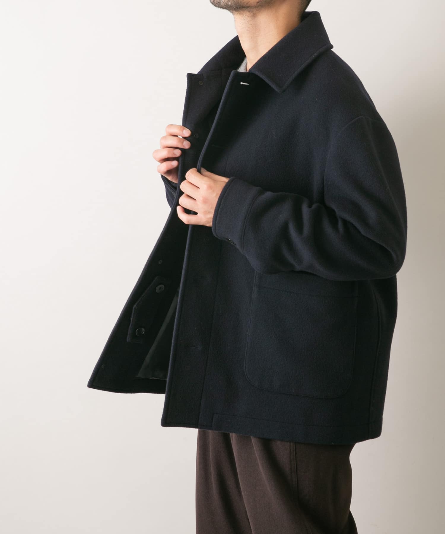 身長：173cm サイズ：L