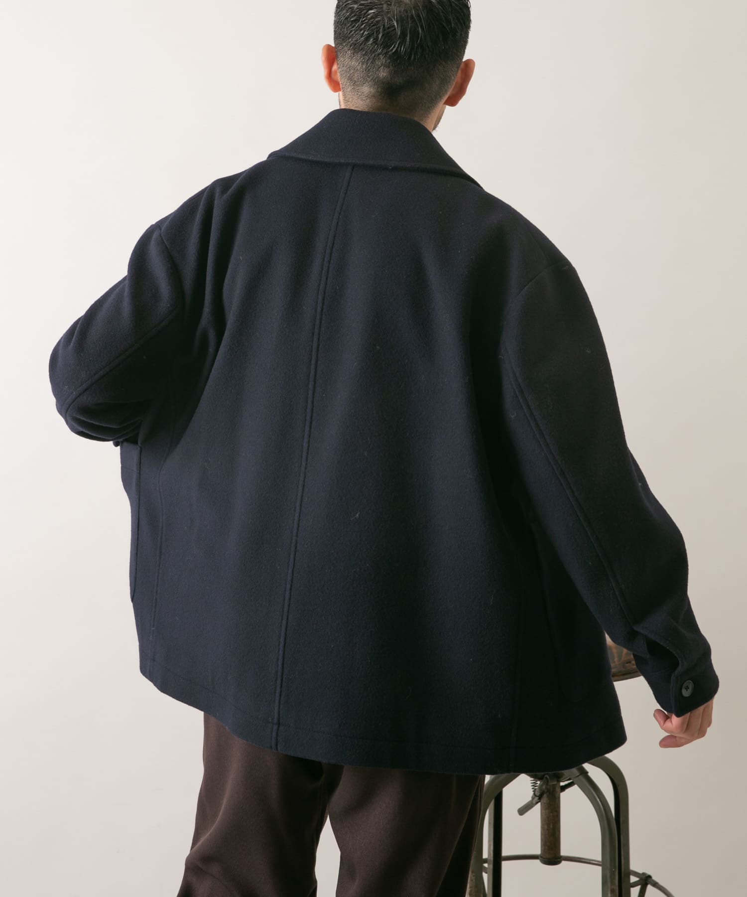 身長：173cm サイズ：L