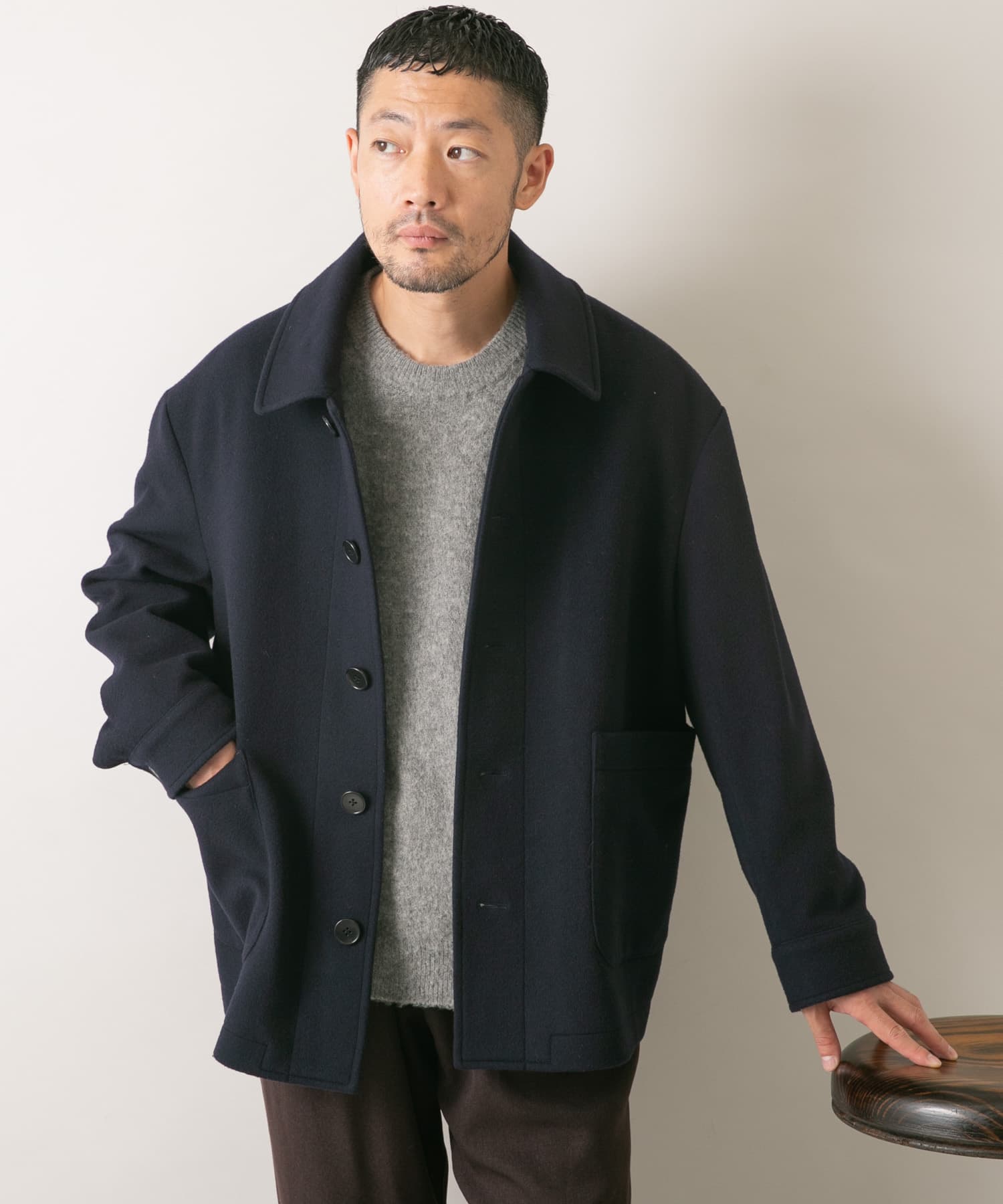 身長：173cm サイズ：L