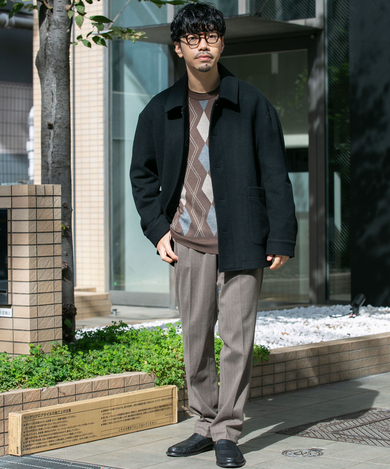 身長：172cm サイズ：L