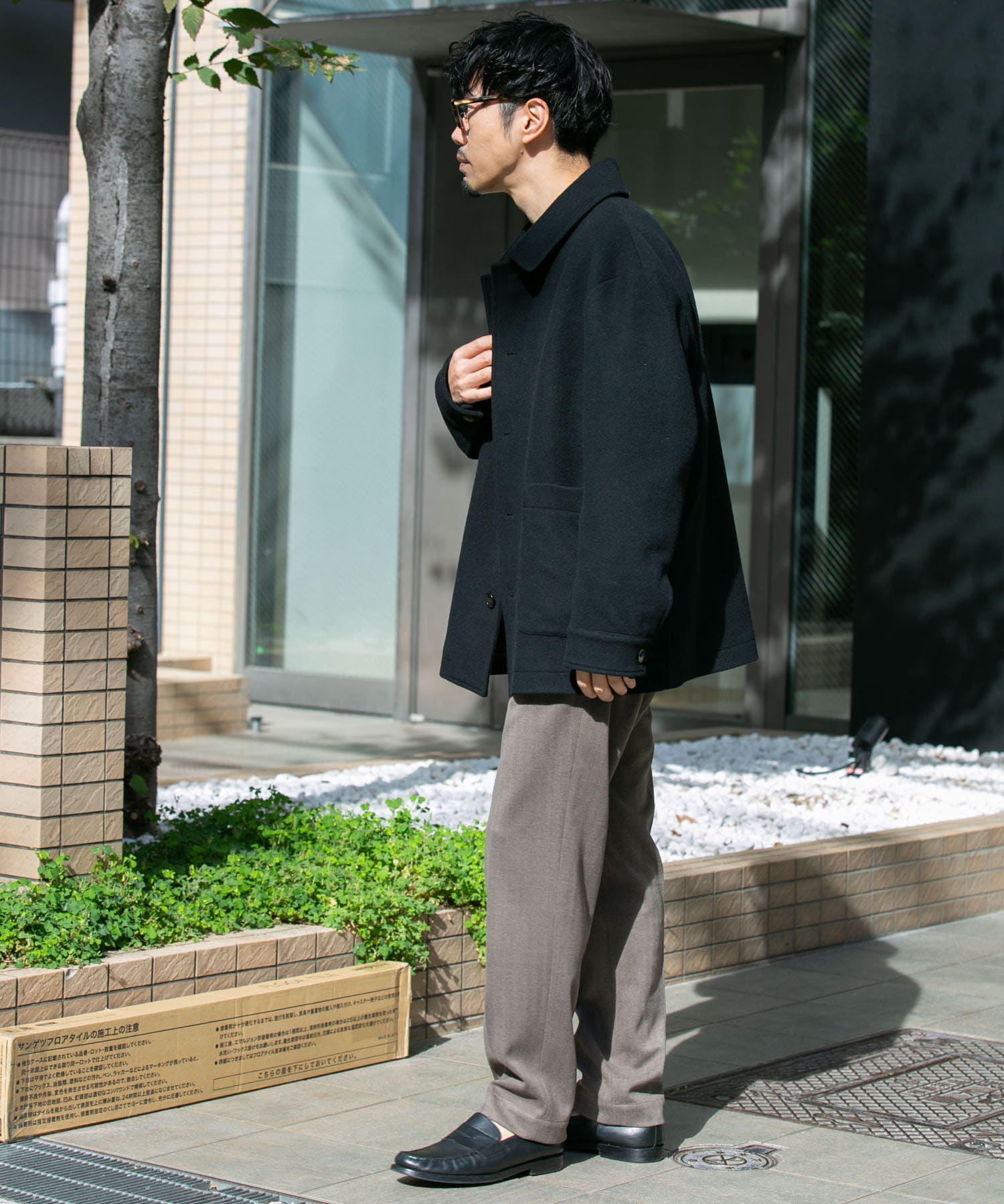 身長：172cm サイズ：L