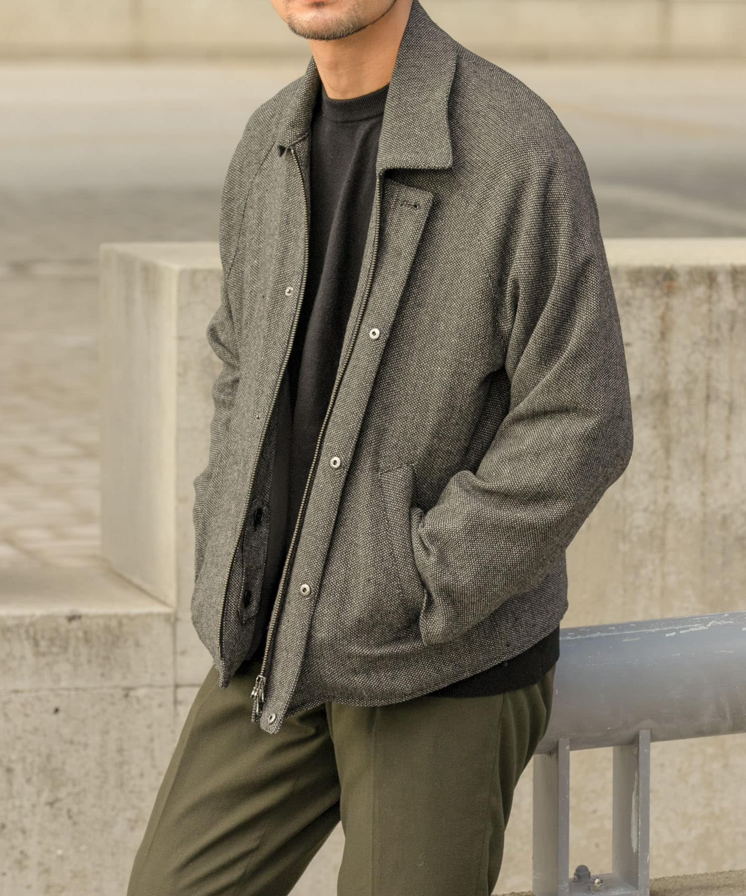 身長：173cm サイズ：L
