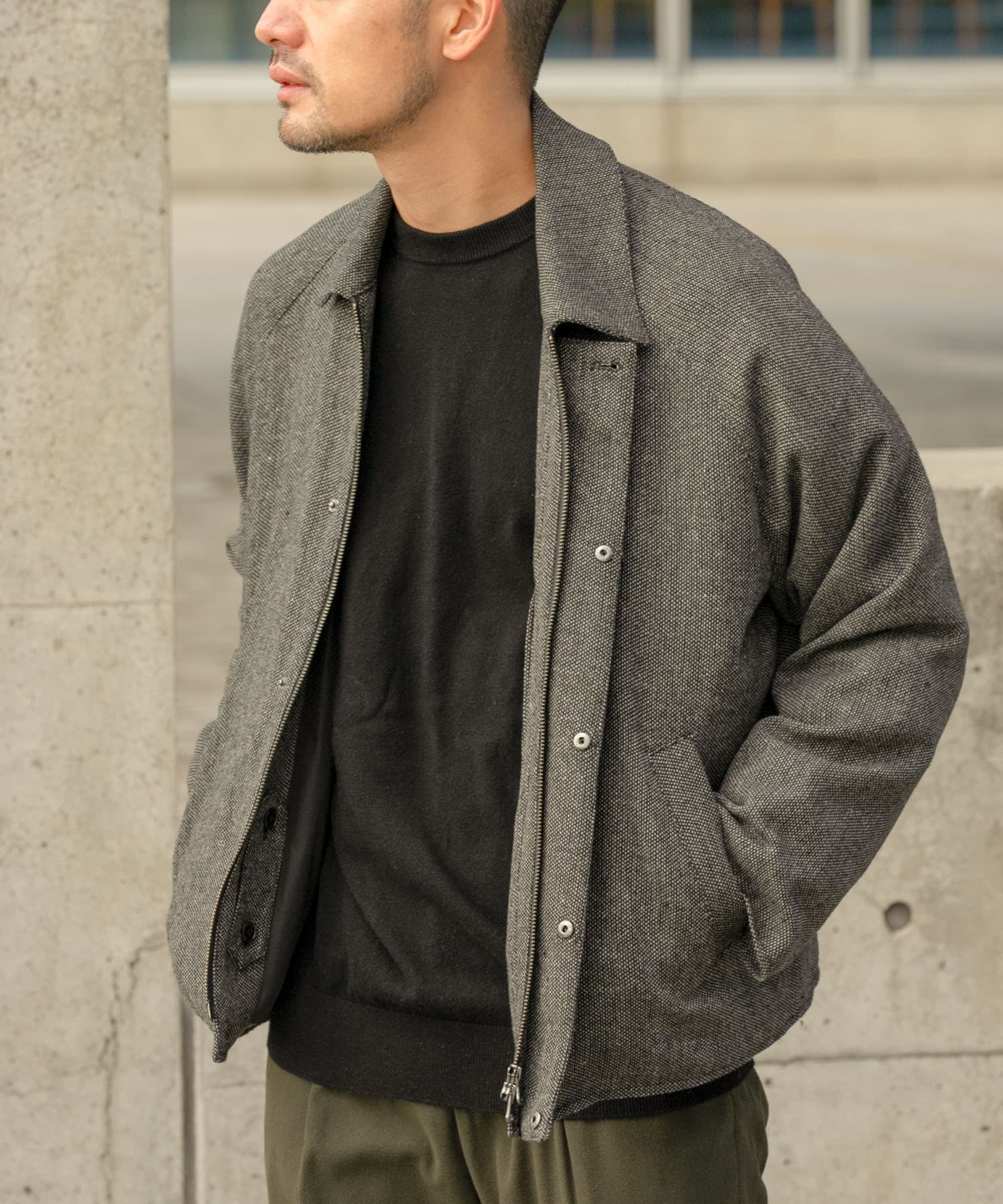 身長：173cm サイズ：L