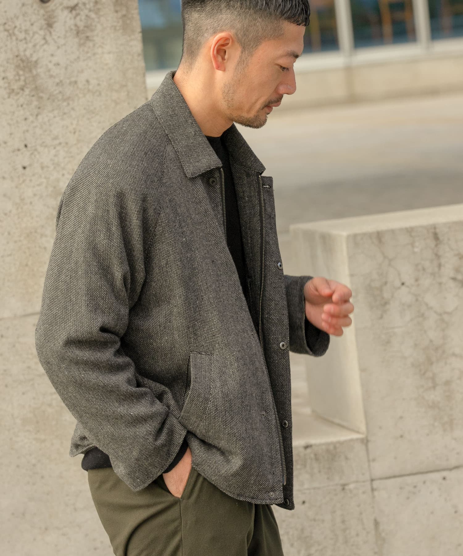 身長：173cm サイズ：L