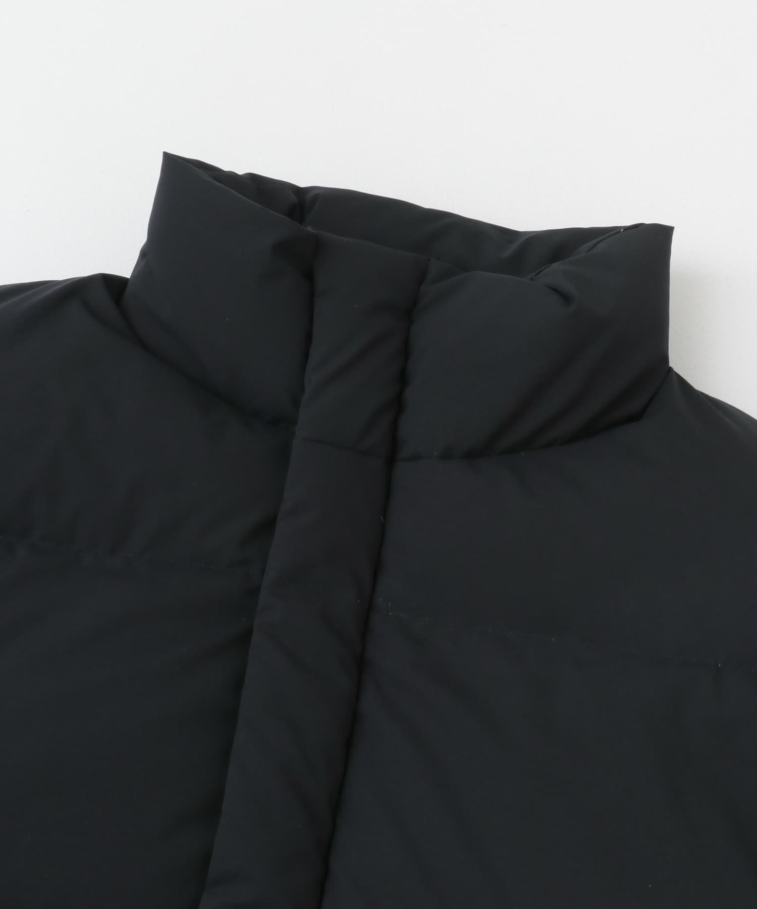 『MADE IN JAPAN』『XLサイズあり』スタンドグリーンダウンジャケット BLACK M