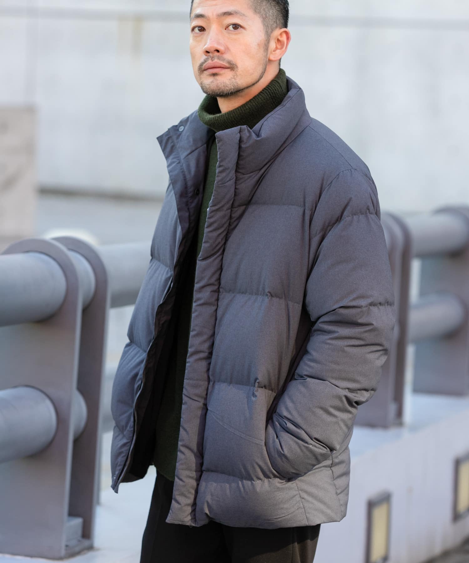 身長：173cm サイズ：L