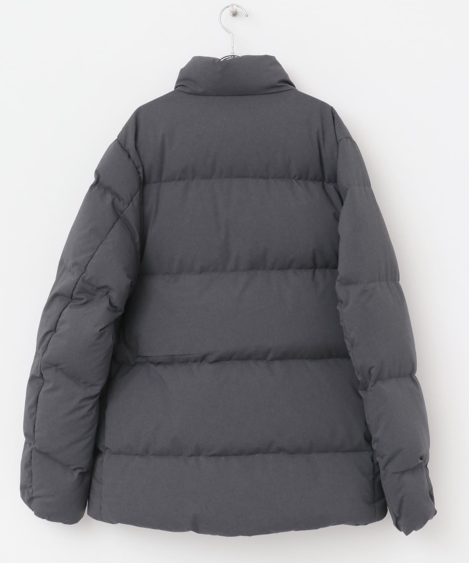 『MADE IN JAPAN』『XLサイズあり』スタンドグリーンダウンジャケット GRAY M